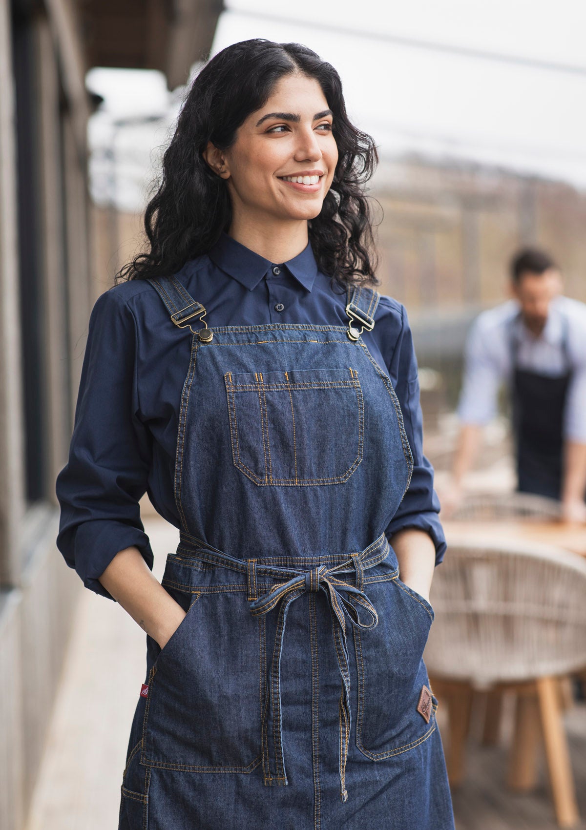 Bib Apron Dungaree Style Unisex | Segers