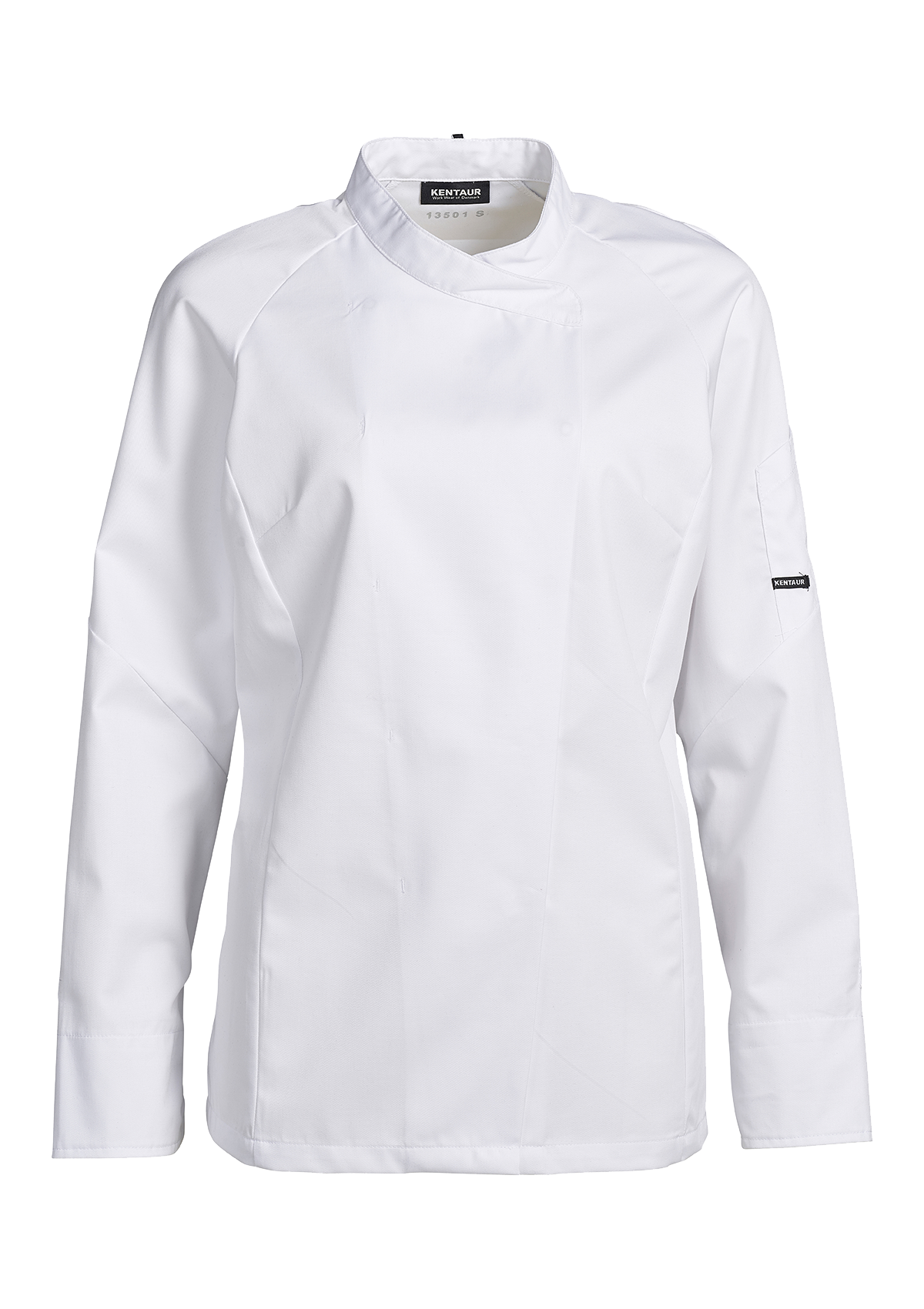 Women's Chef & Waiter Jacket Long Sleeves in an Ergonomic Cut | Kentaur