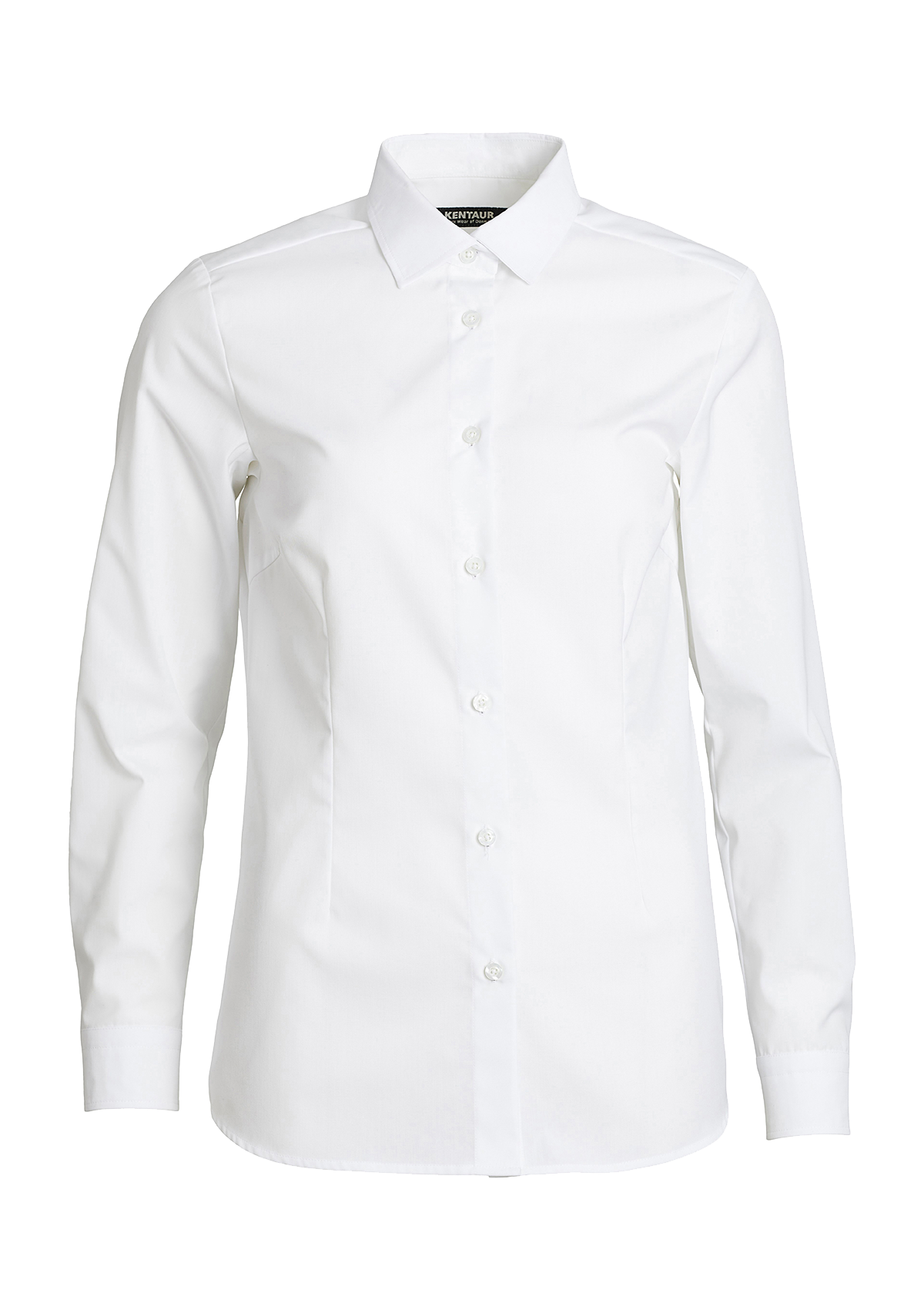 Women's Modern Service Stretch Shirt with Easy Pull-Up Function Long Sleeves | Kentaur