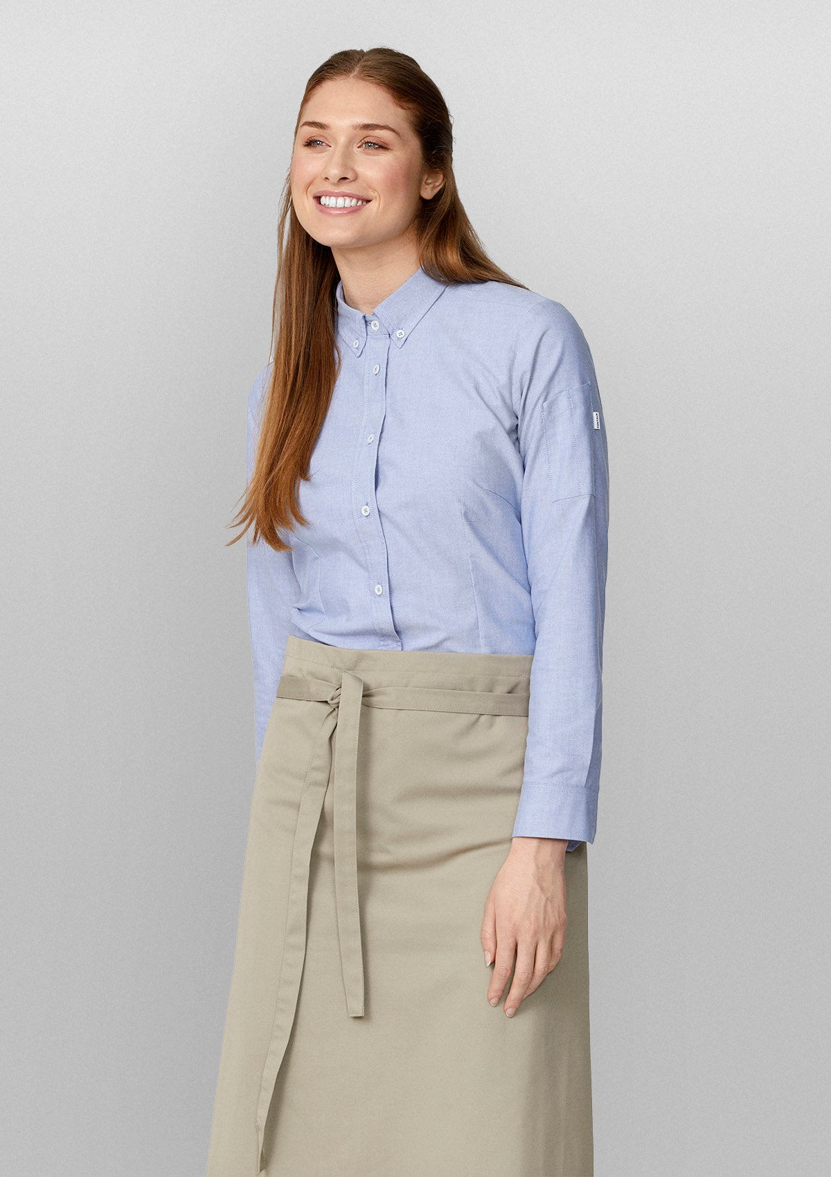 Oxford Women's Service Shirt Button Down Long Sleeves | Kentaur