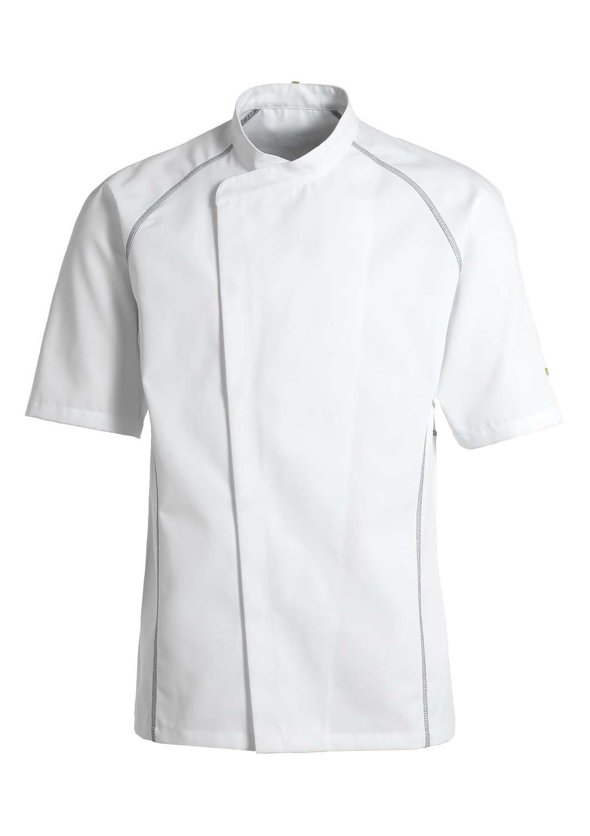 Sporty Chef Jacket with Flatlock Short Sleeves Unisex | Kentaur