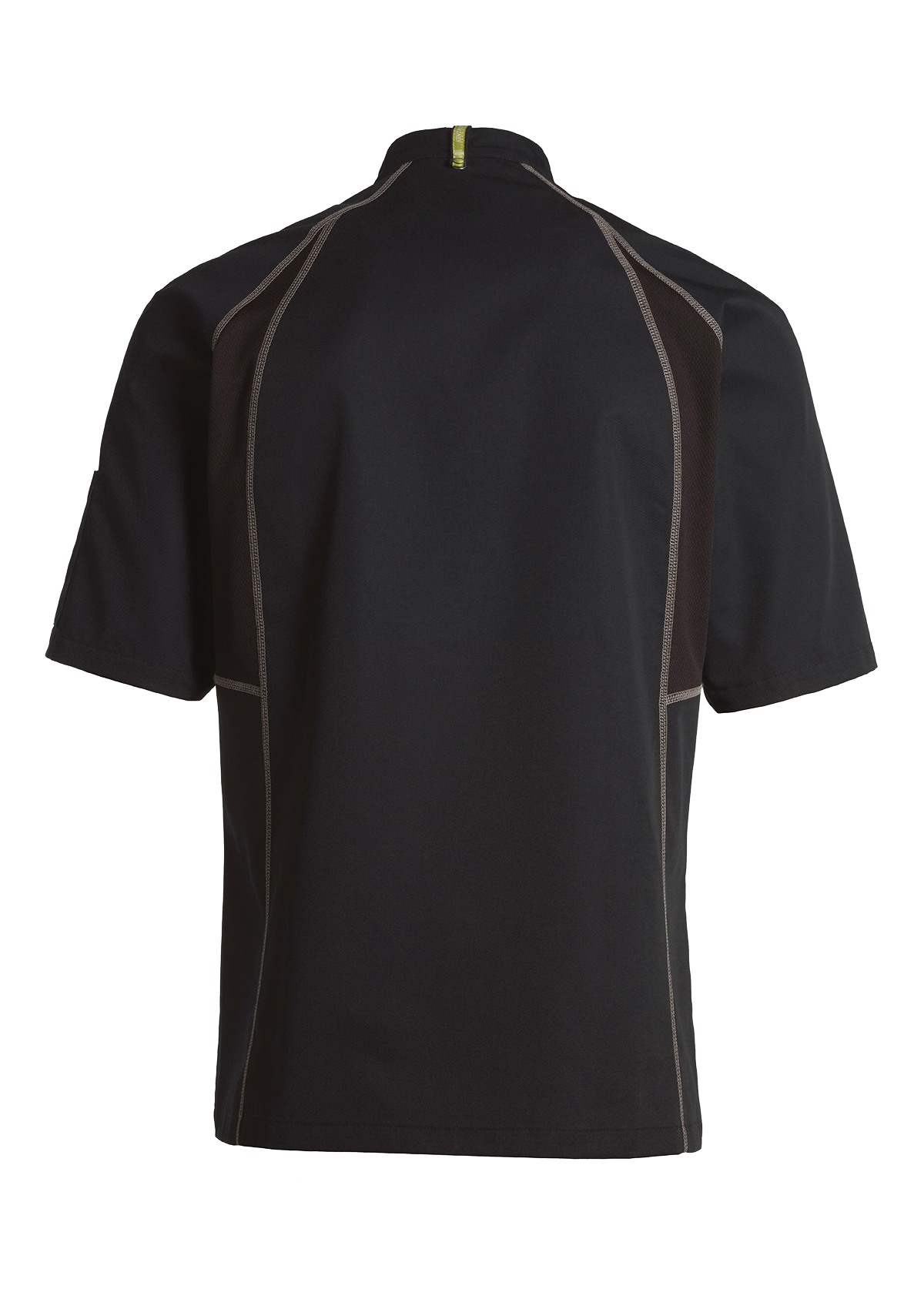 Sporty Chef Jacket with Flatlock Short Sleeves Unisex | Kentaur