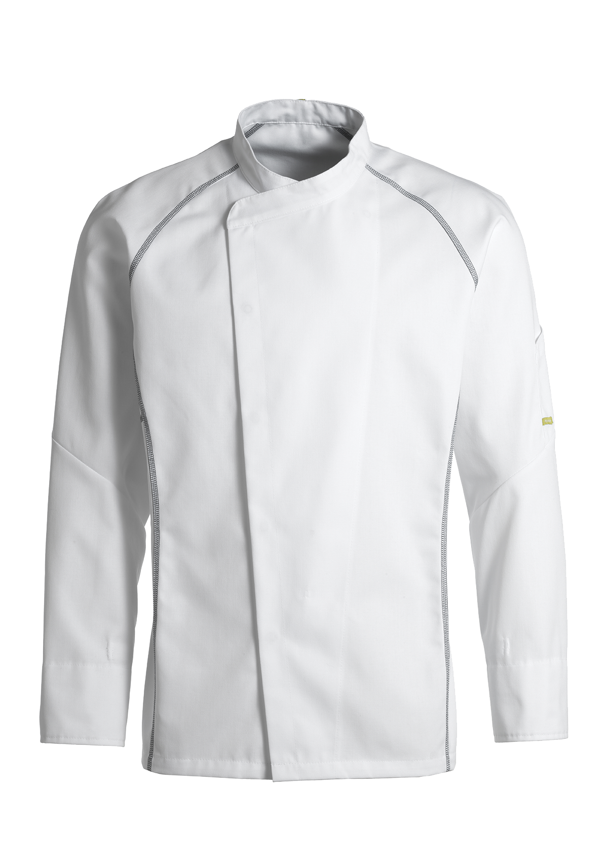 Sporty Chef Jacket with Flatlock Long Sleeves Unisex | Kentaur