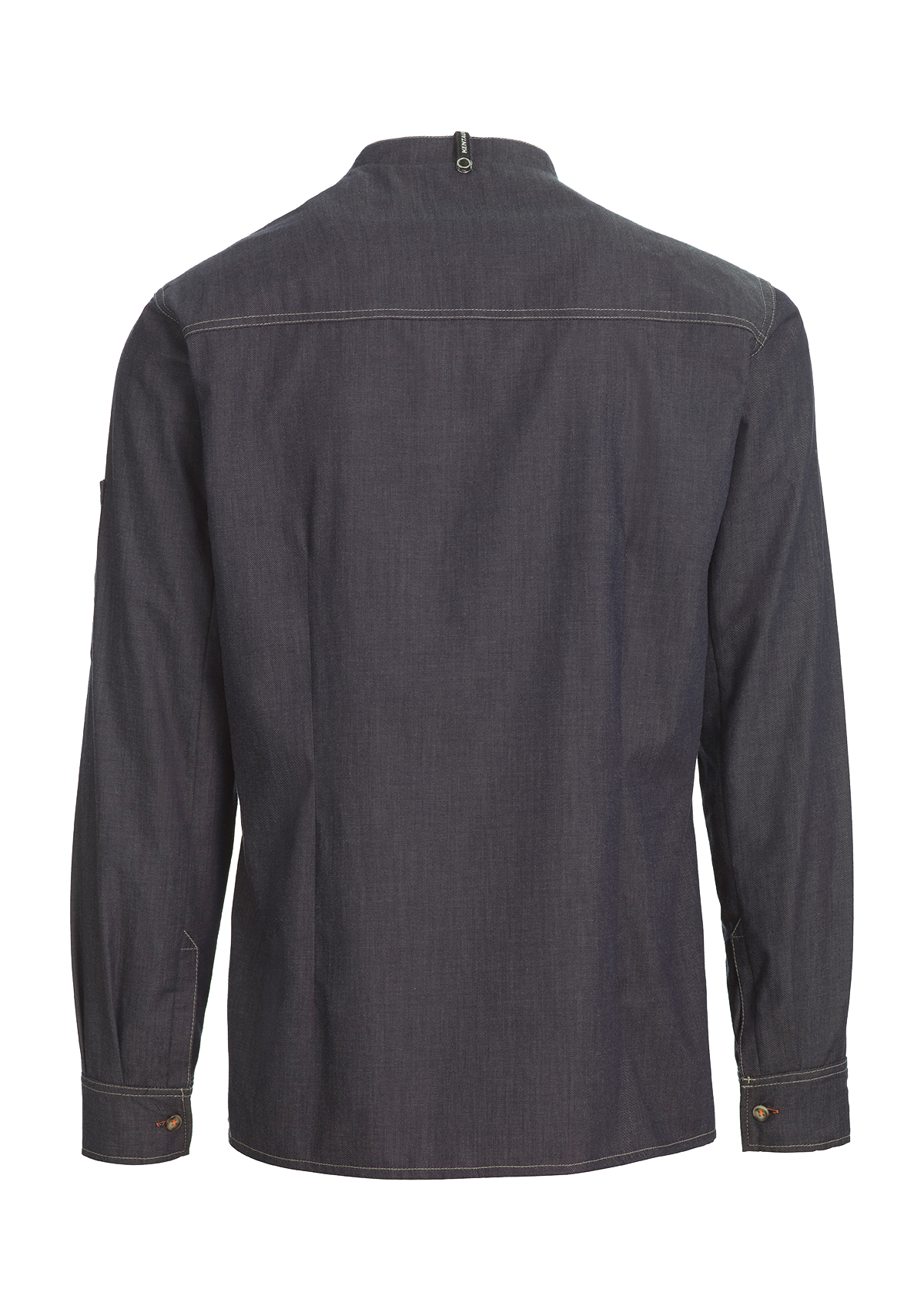 Chef & Service Shirt with Contrast Thread Long Sleeves Unisex | Kentaur
