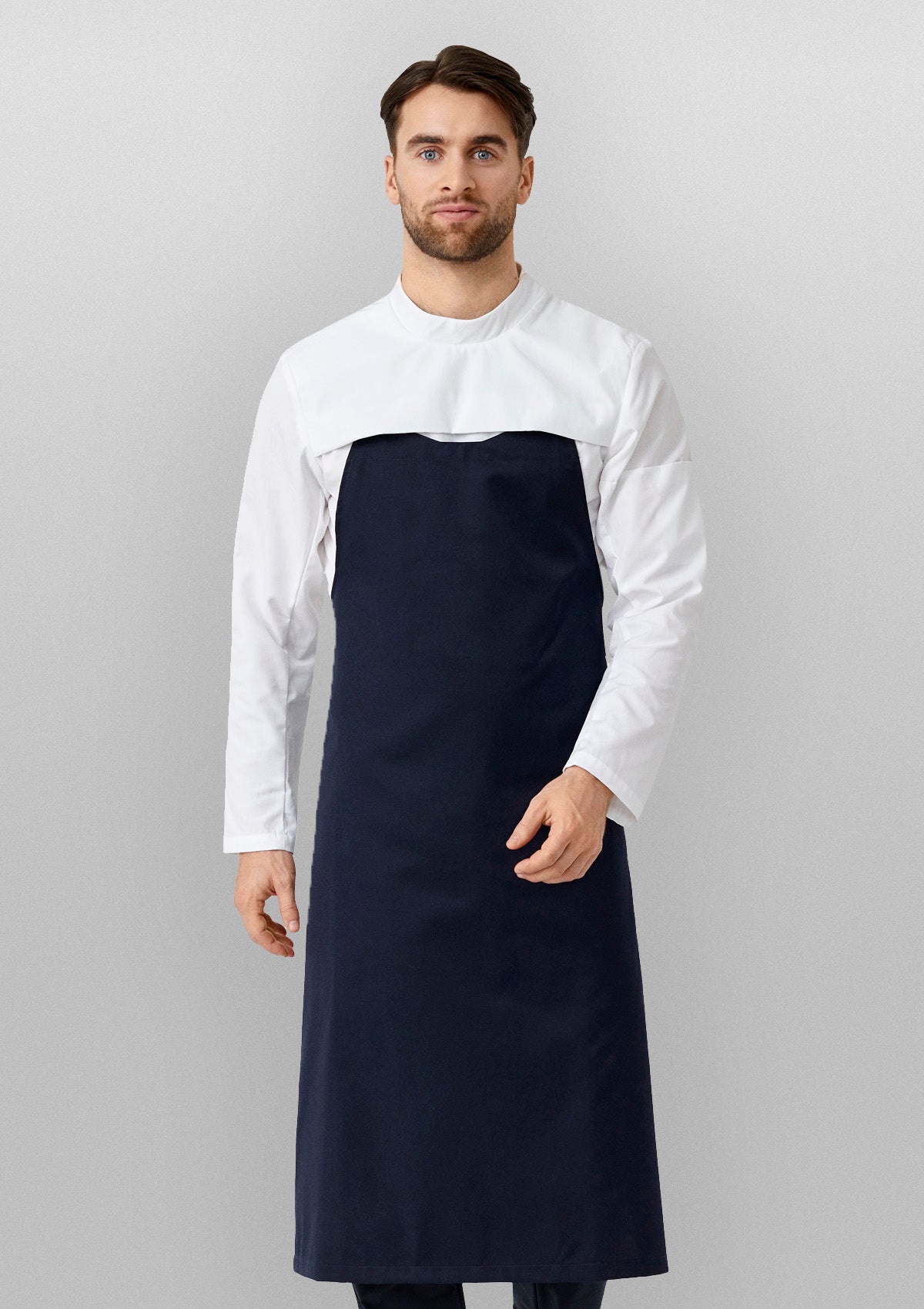 Men's Popover Chef Shirt Long Sleeves | Kentaur