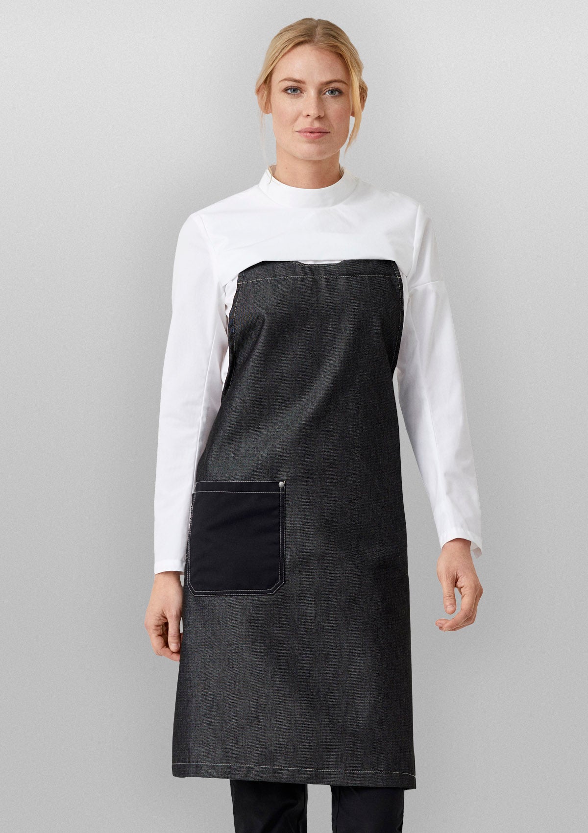 Raw Snap-on Apron with Pockets Unisex | Kentaur