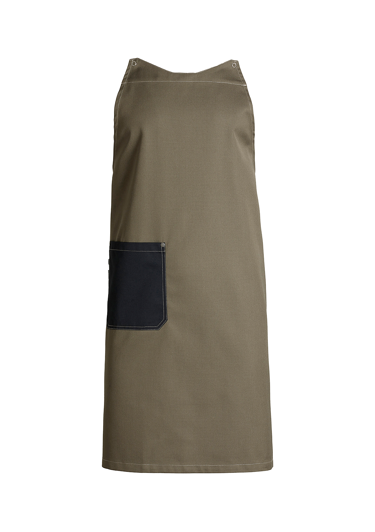 Raw Snap-on Apron with Pockets Unisex | Kentaur