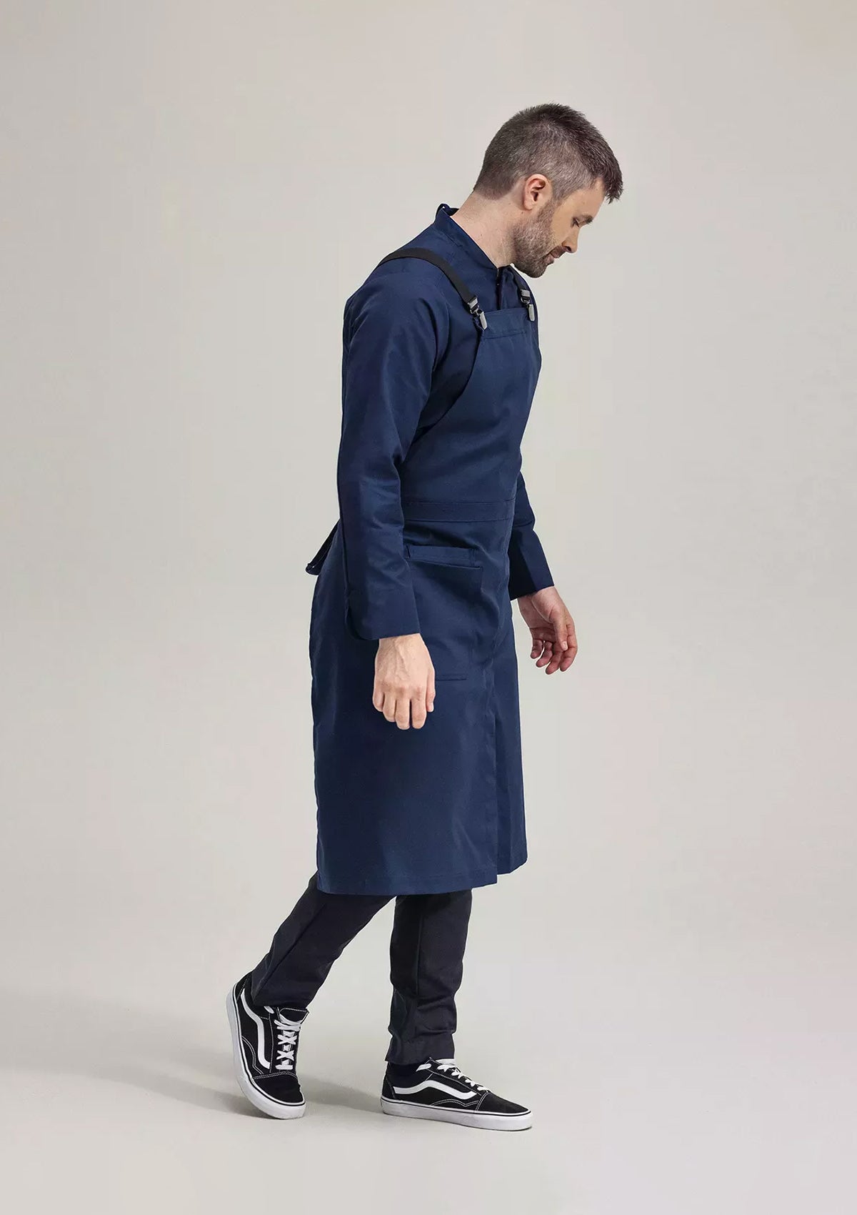 2-in-1 Apron Canvas With Suspenders | Segers