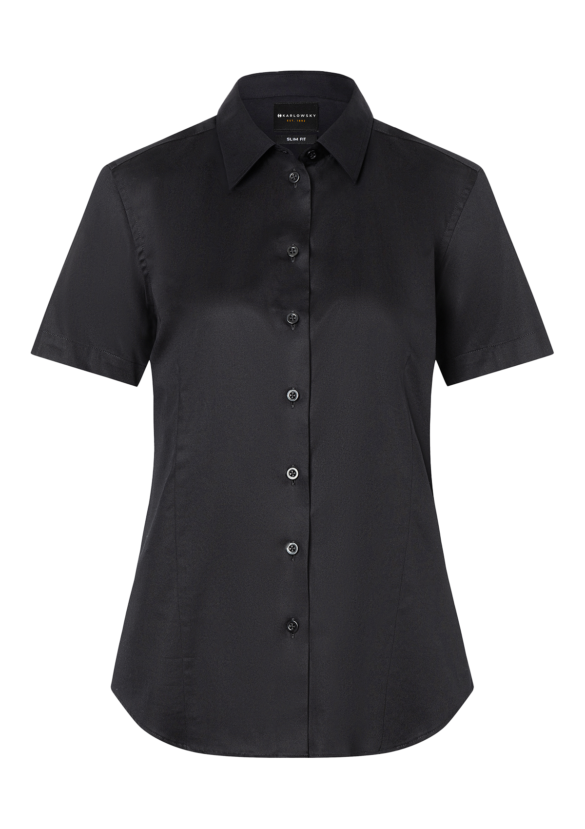 Women's Blouse Active-Stretch Short Sleeves Modern-Fit | Karlowsky