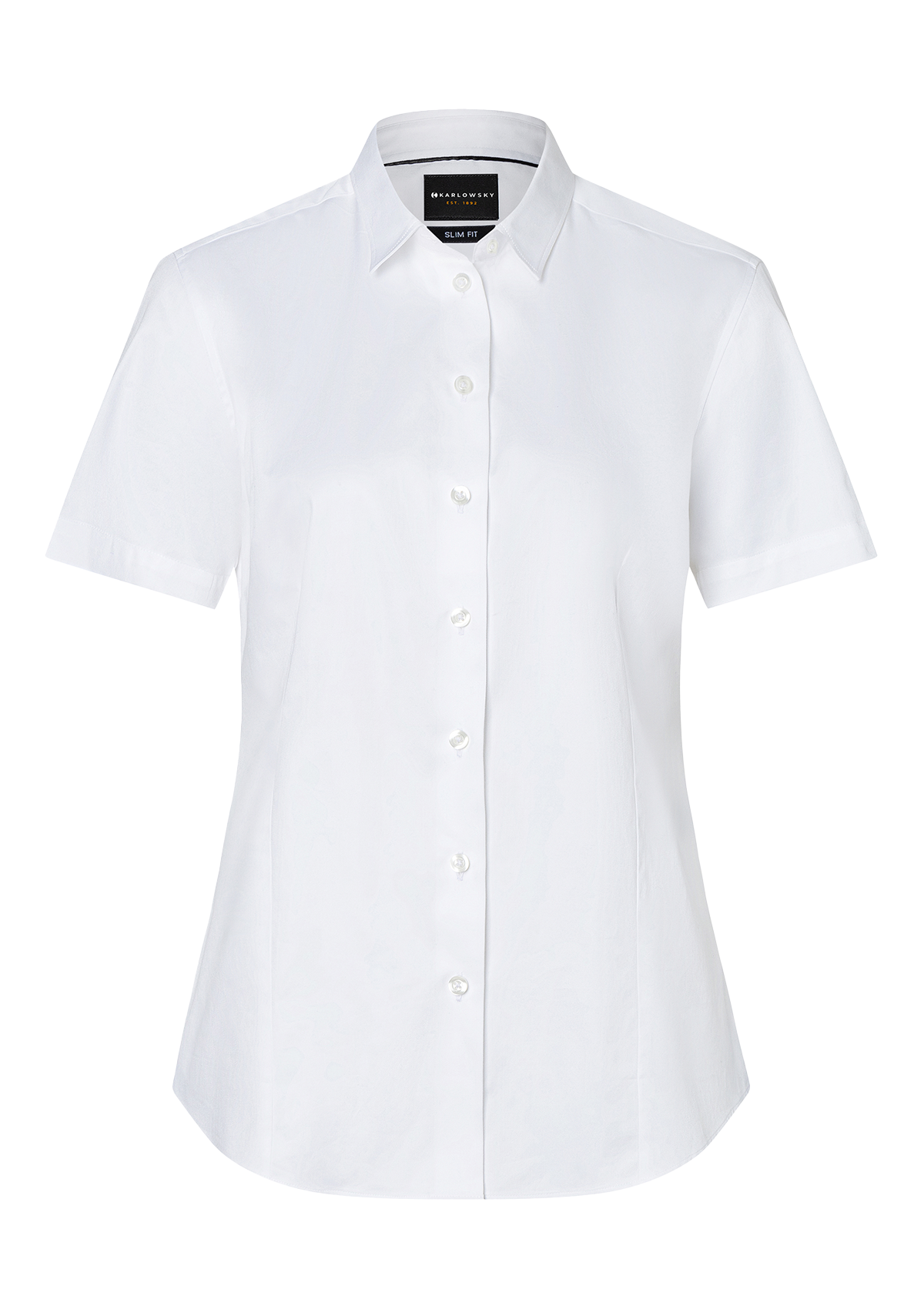 Women's Blouse Active-Stretch Short Sleeves Modern-Fit | Karlowsky