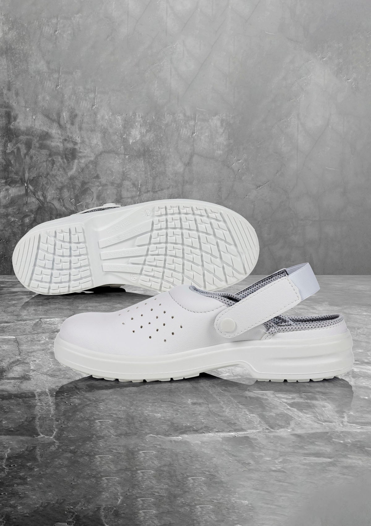 Unisex Chef Safety Clogs Oxford | Karlowsky