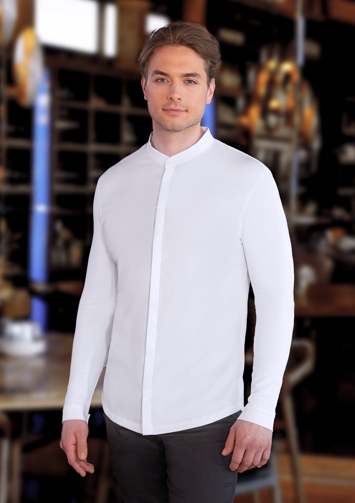 Long-sleeved Men's Chef Jacket Avantgarde | Diamond Cut
