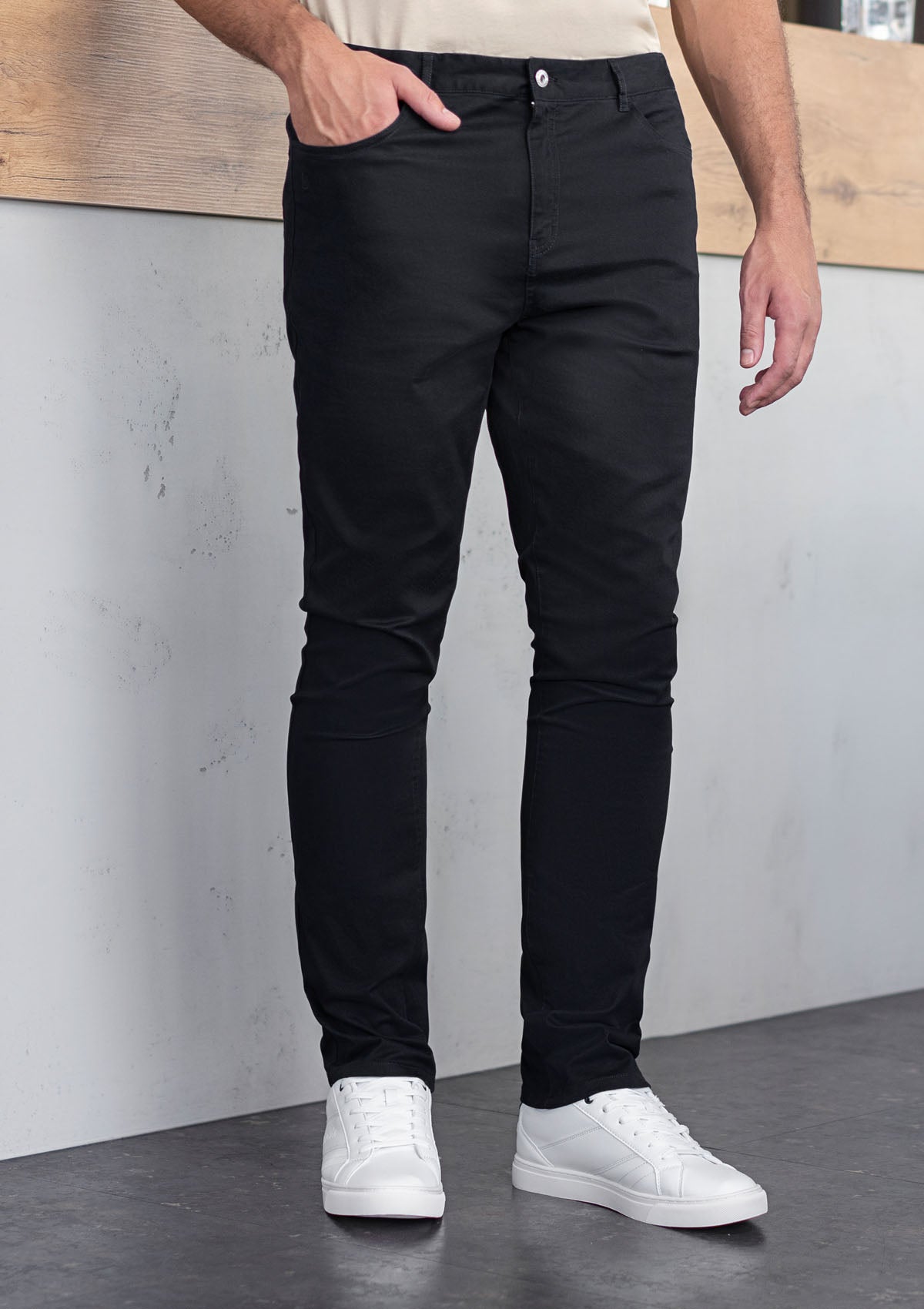 Men's 5-Pocket Chef Pants In Black or White | Karlowsky