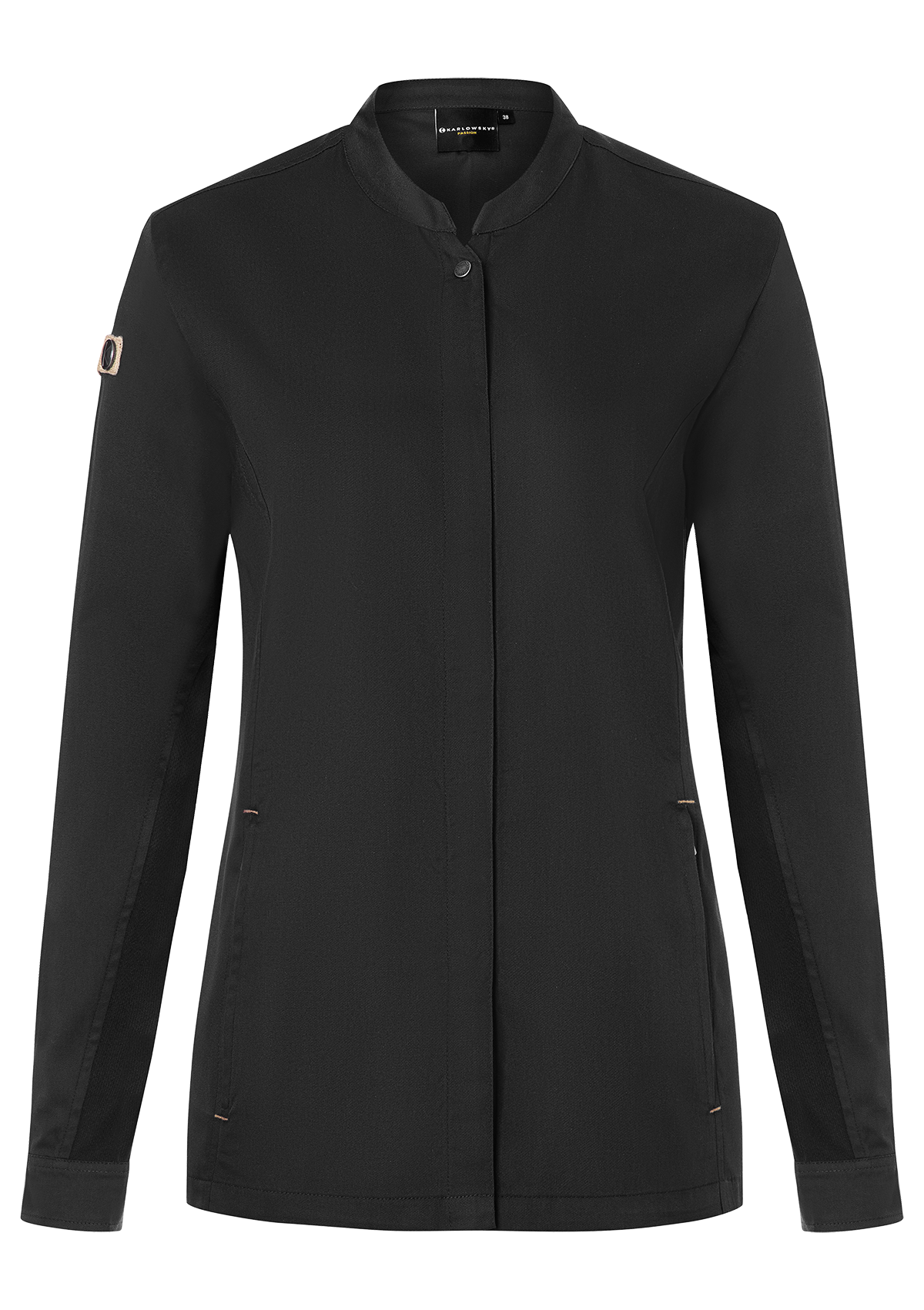 Women's Chef Shirt Long-Sleeves Green-Generation | Karlowsky