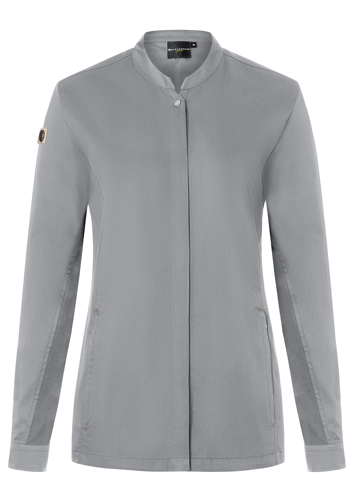 Women's Chef Shirt Long-Sleeves Green-Generation | Karlowsky