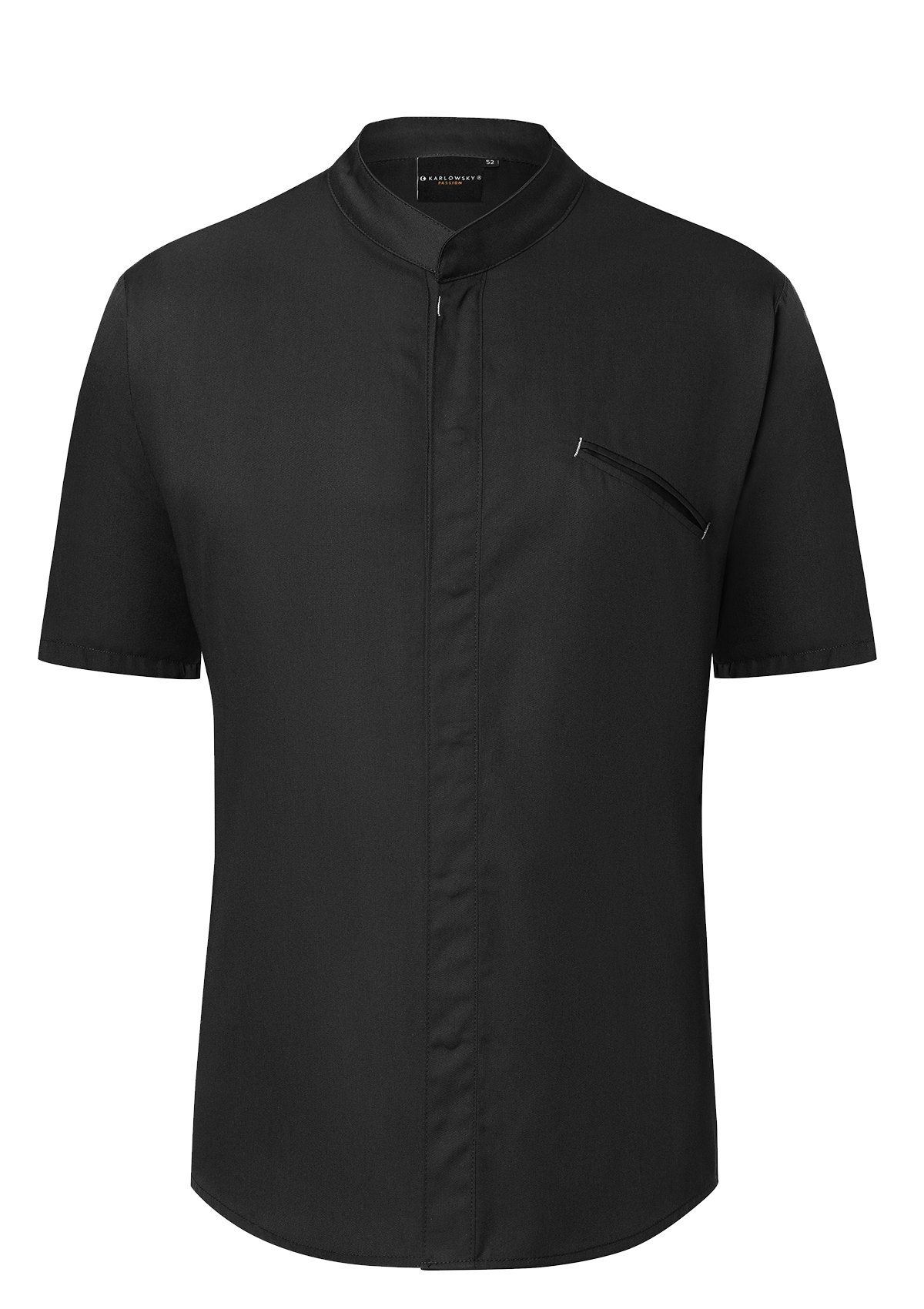 Men's Chef Shirt Short Sleeves Modern-Touch | Karlowsky
