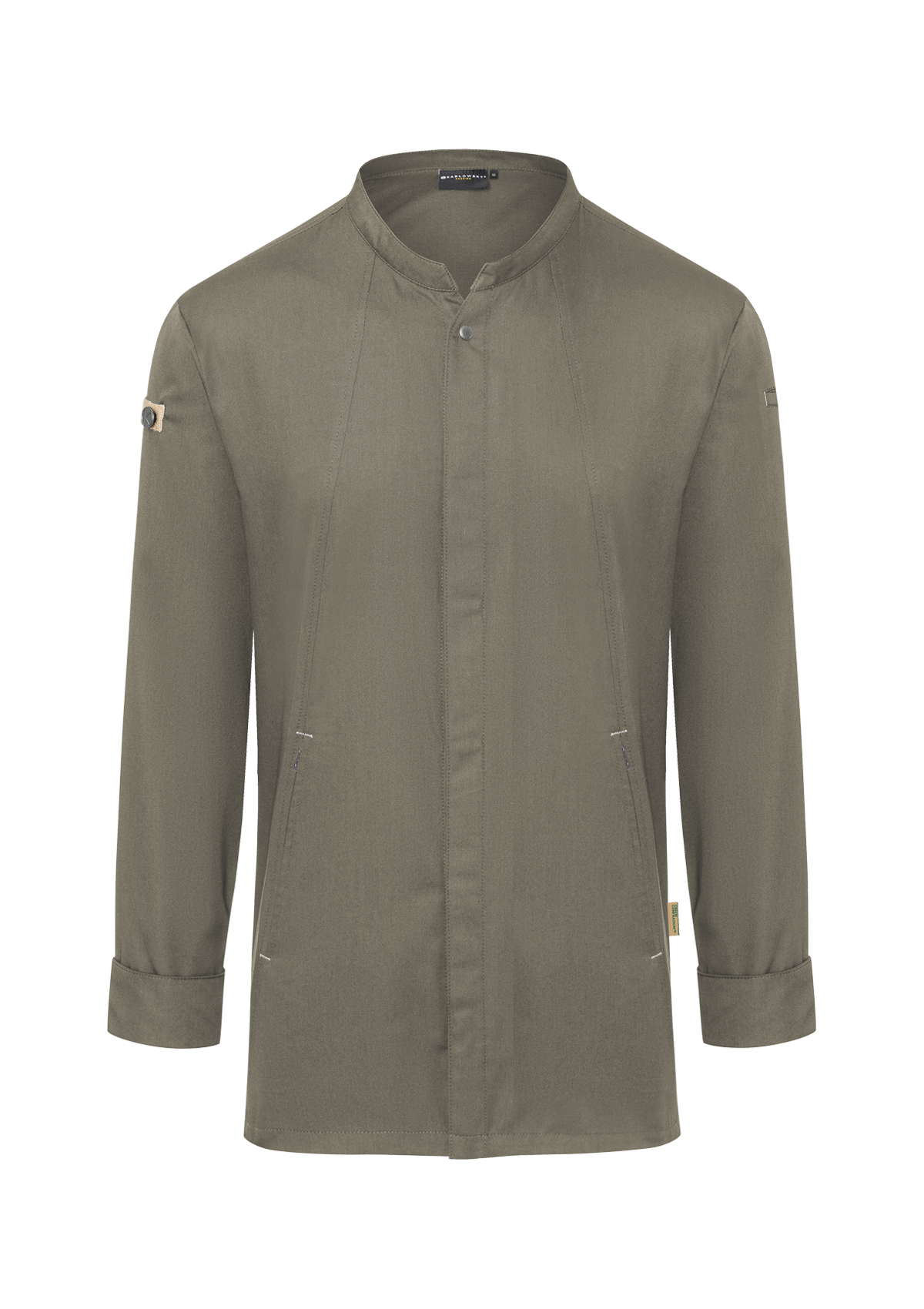 Men's Innovative Chef Shirt Green-Generation Long Sleeves | Karlowsky