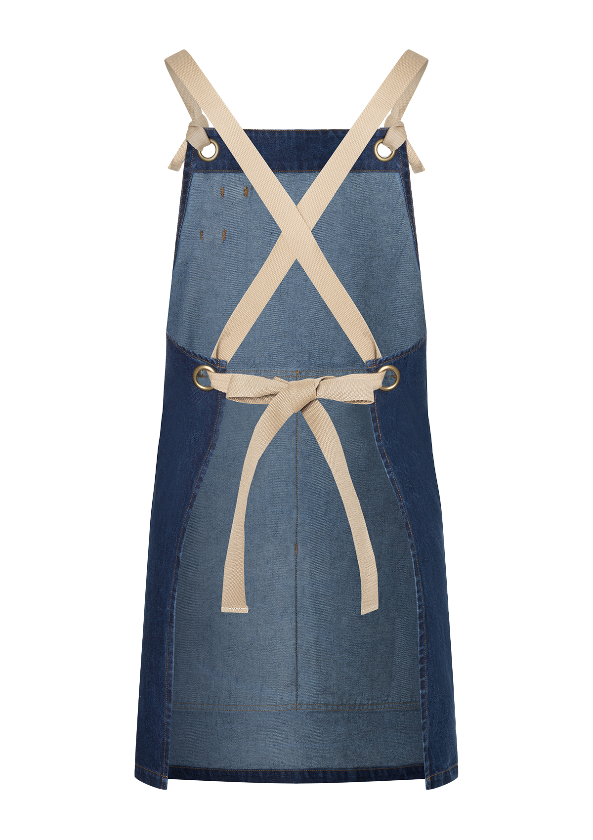 Bib Apron Denim Urban-Style Unisex | Karlowsky