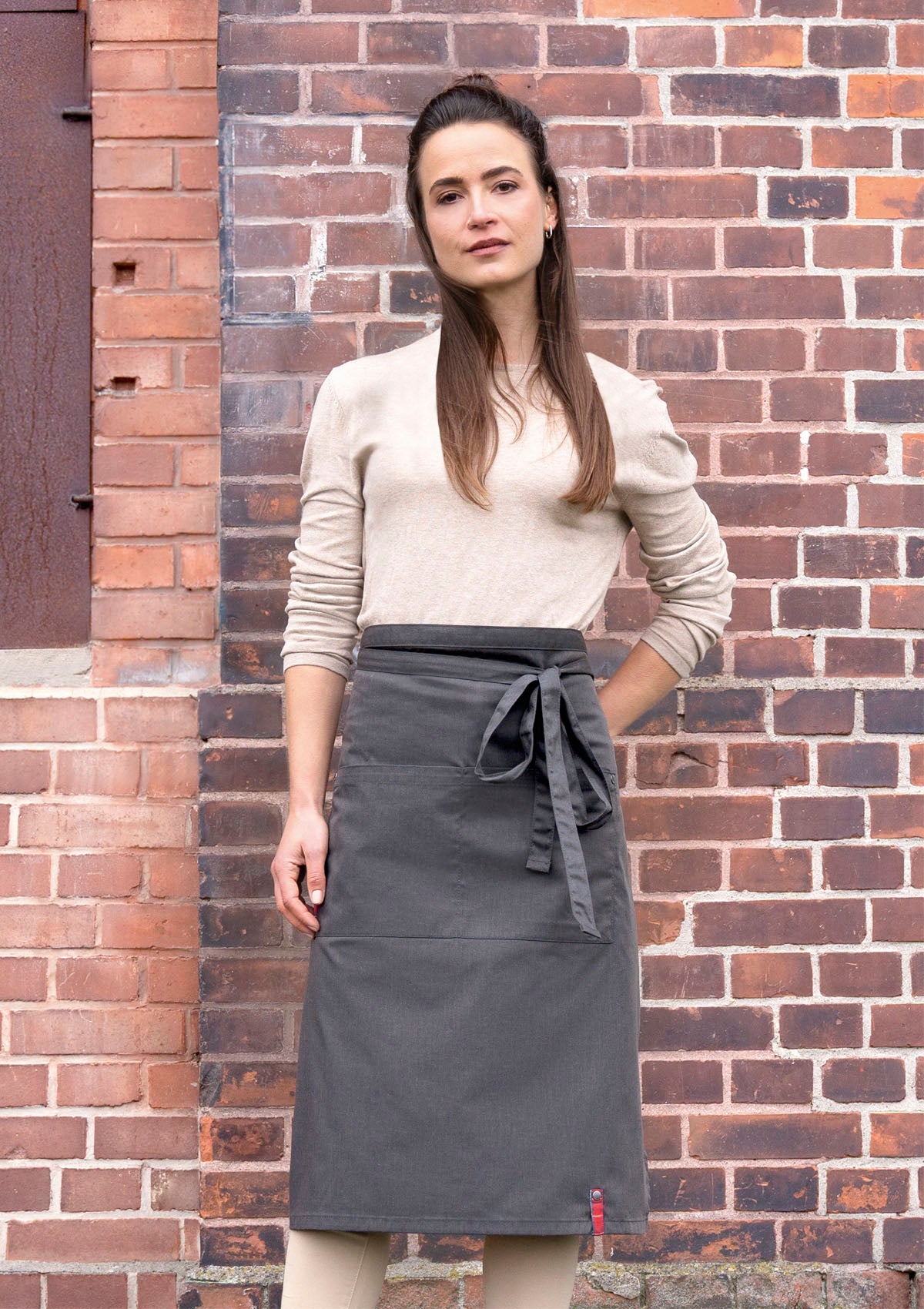 Bistro Apron Denim-Style ROCK CHEF-Stage2 Unisex | Rock Chef