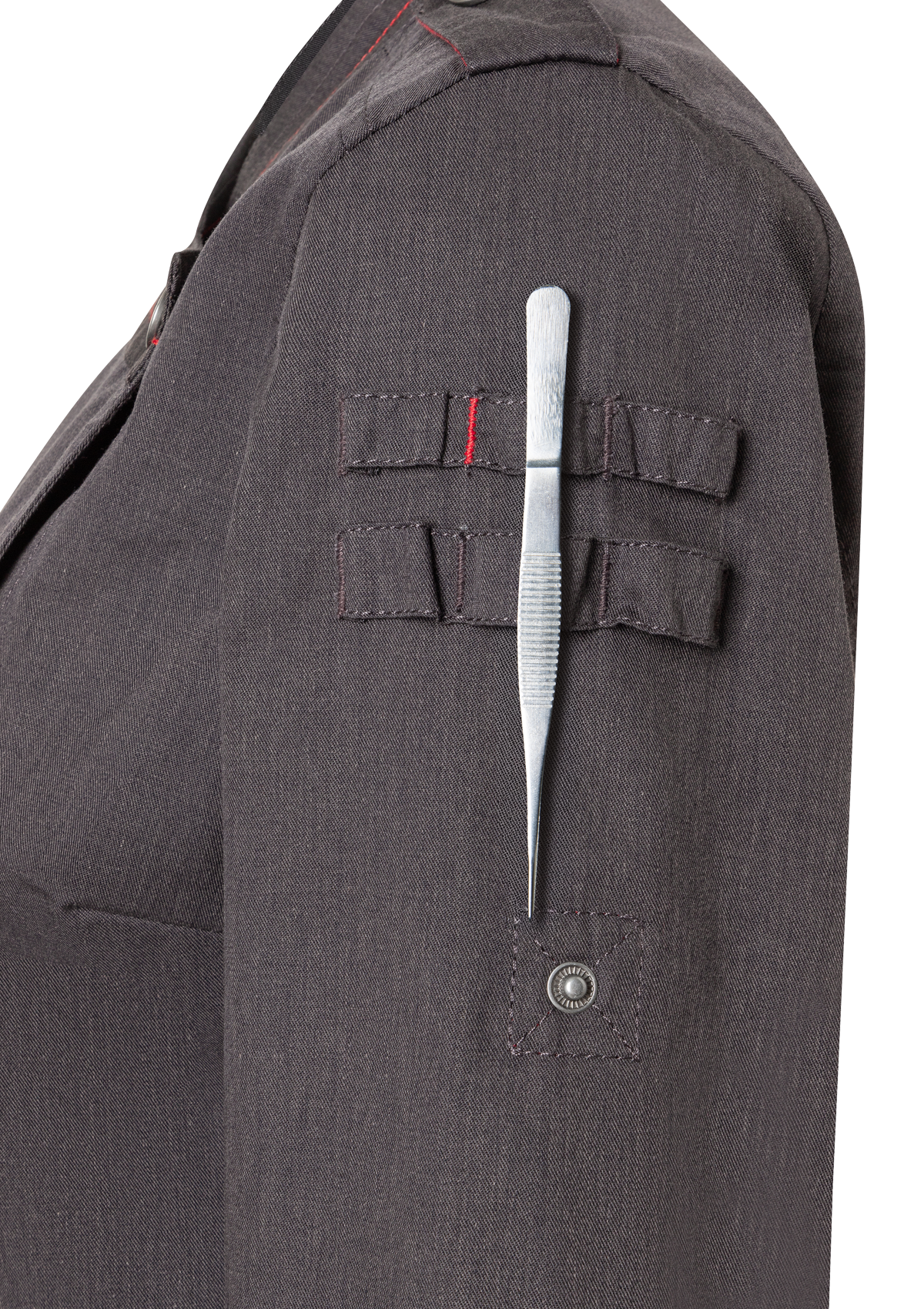 Long-sleeved Ladies' Chef Jacket Denim-Style ROCK CHEF-Stage2 | Rock Chef