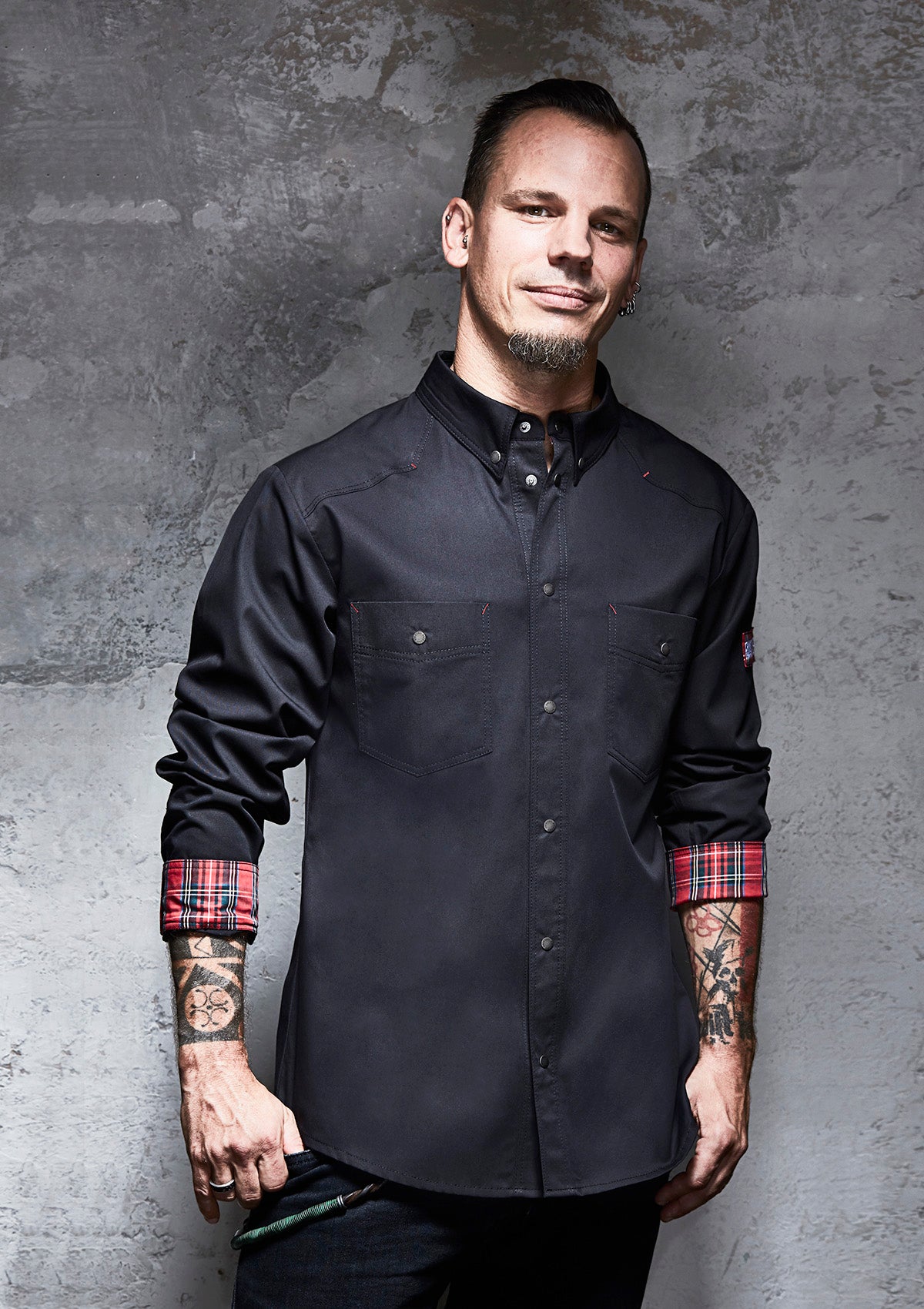 Men's Chef Shirt Long Sleeves ROCK CHEF | Rock Chef