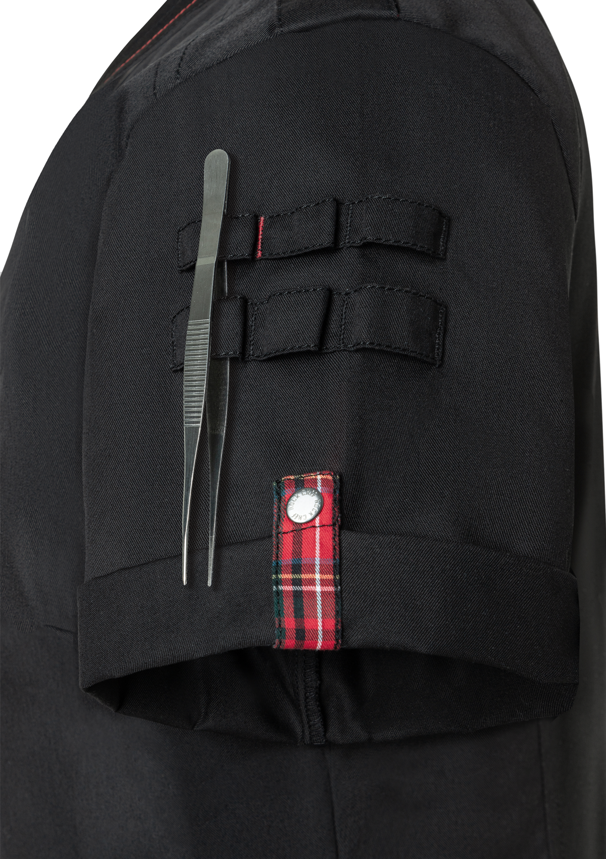 Short-sleeved Mens Chef Jacket ROCK CHEF-Stage2 | Rock Chef