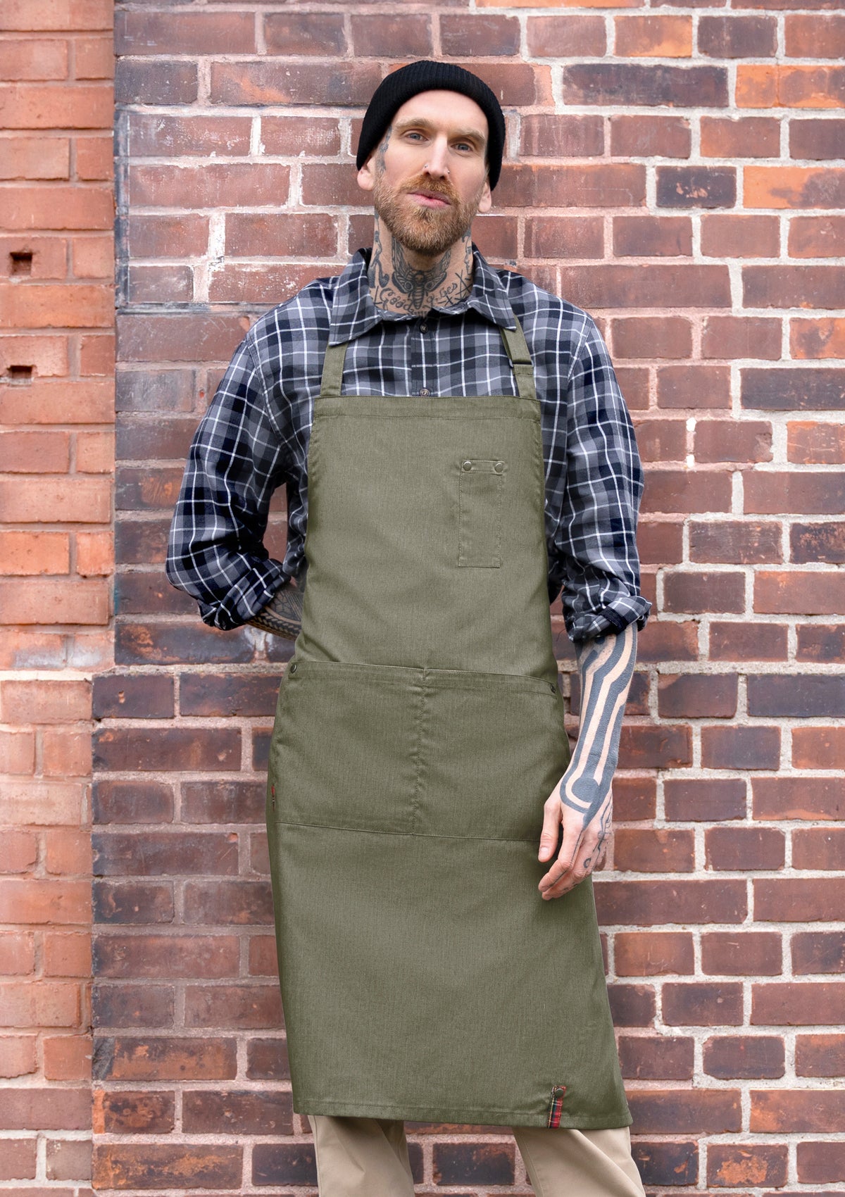 Bib Apron Denim-Style ROCK CHEF-Stage2 Unisex | Rock Chef