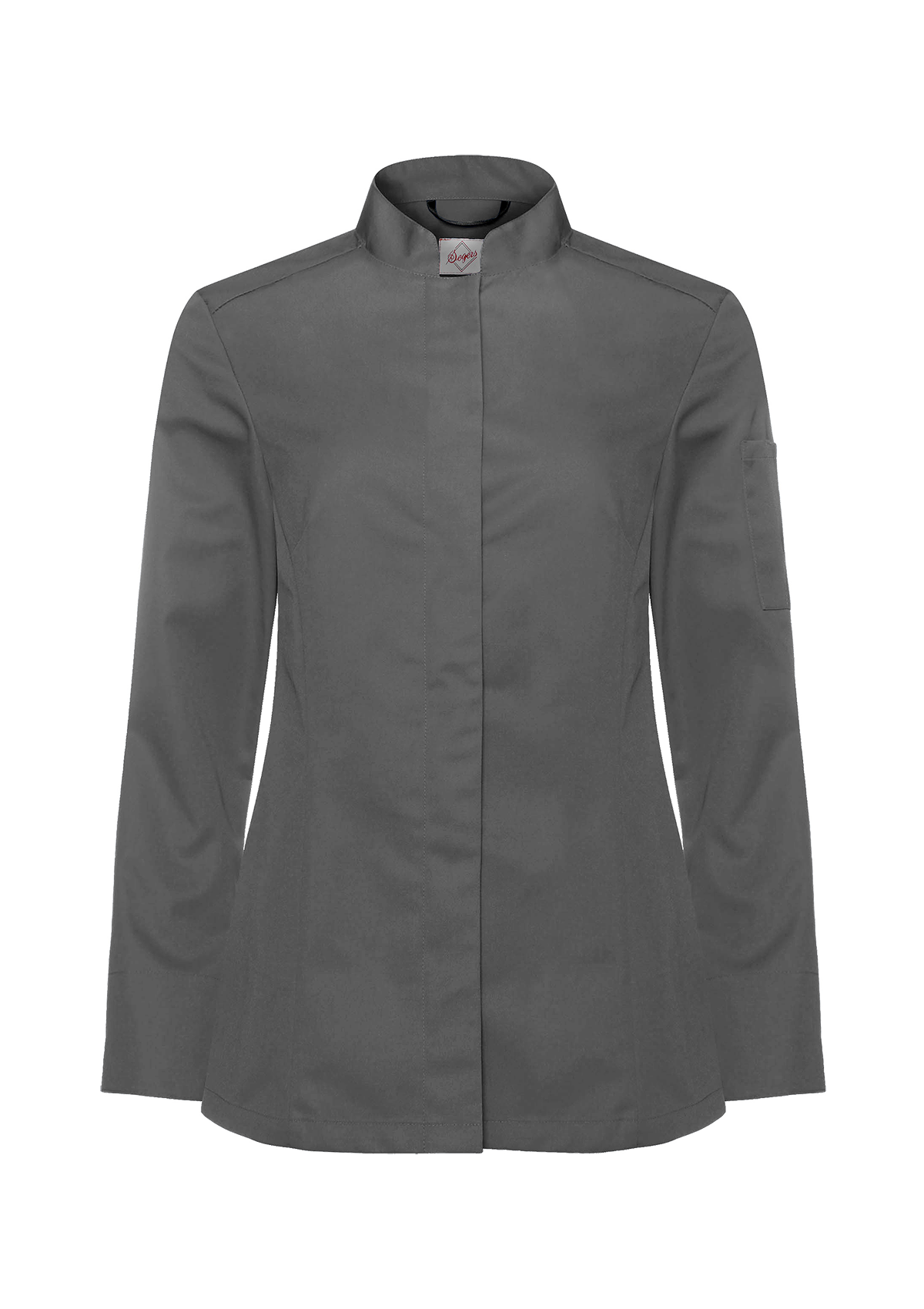 Women's Chef Shirt Slim-Fit & Long Sleeves With Pen Pocket | Segers