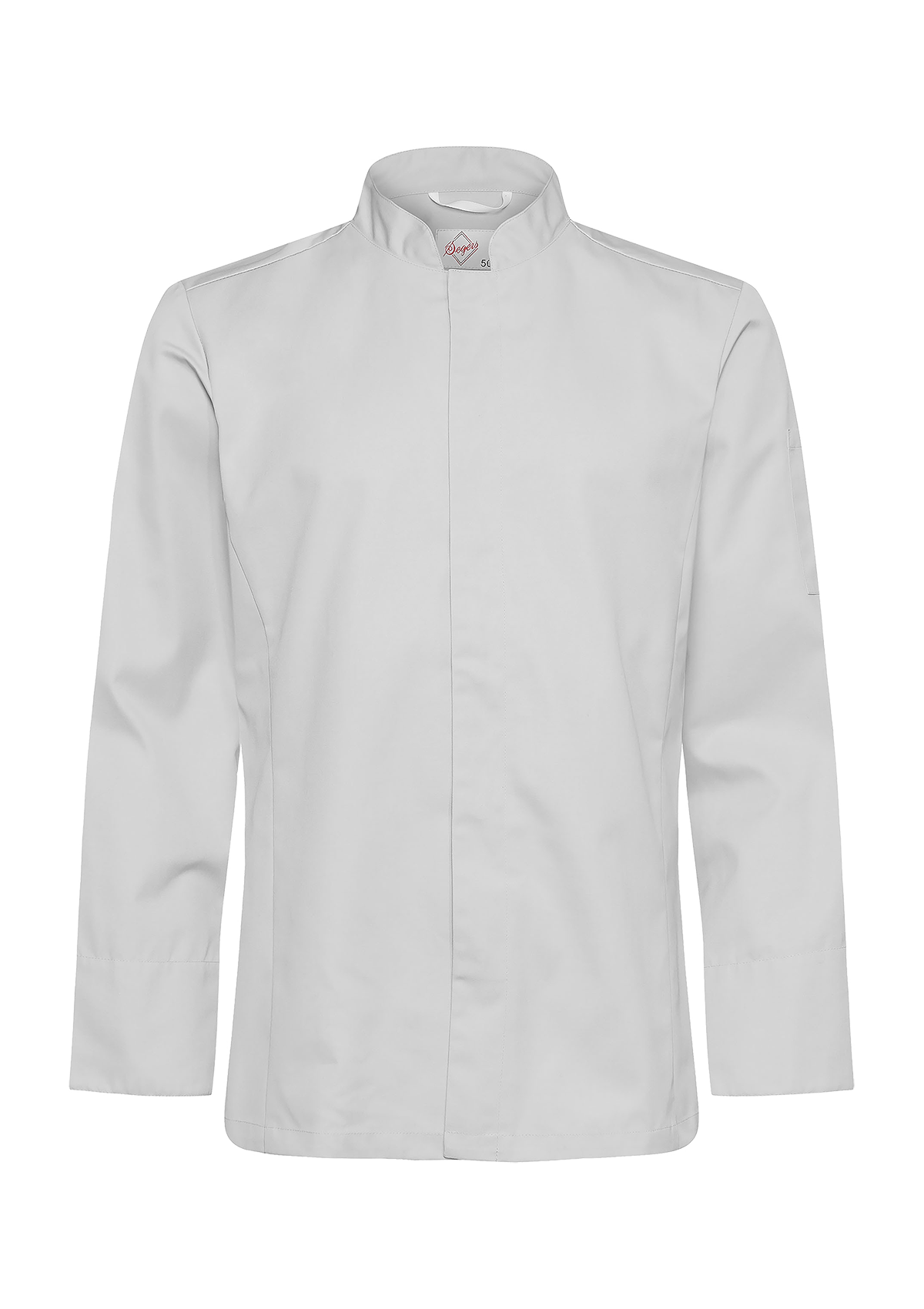 Men's Chef Shirt Slim-Fit With Long Sleeves & Pen Pocket | Segers