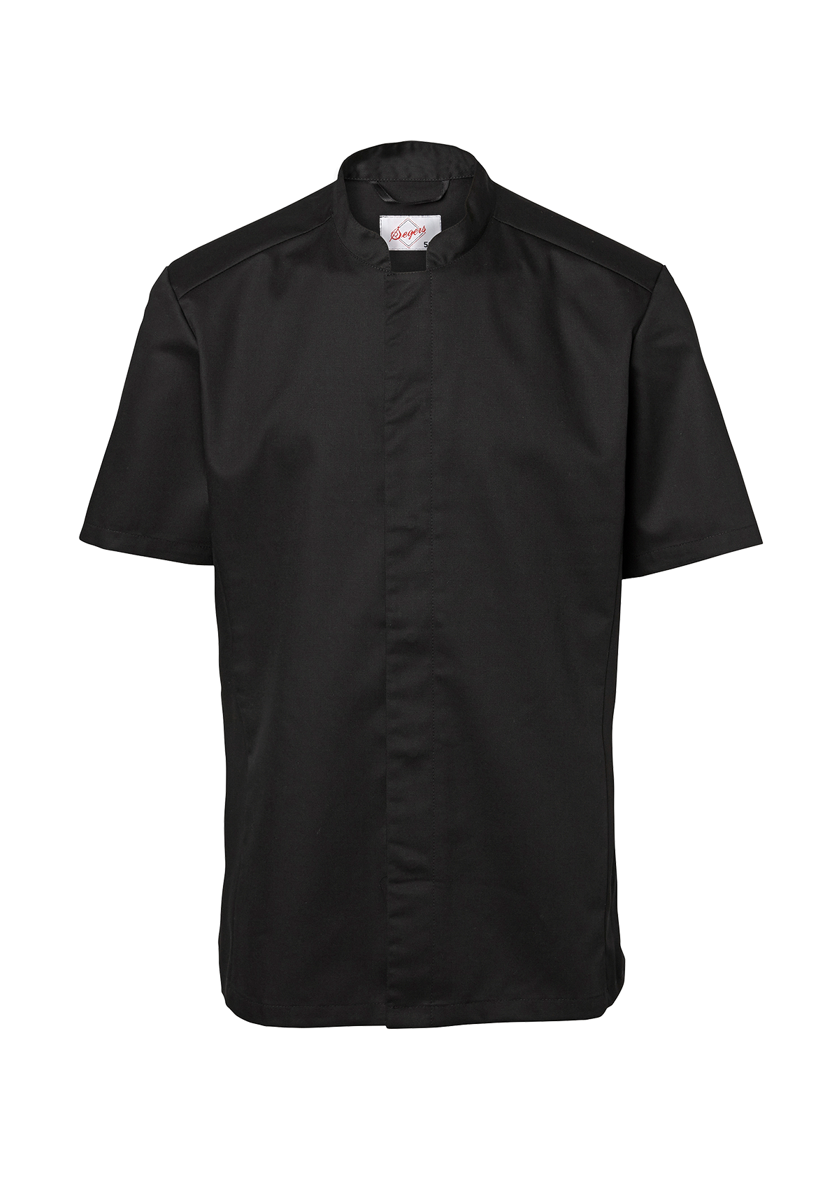 Men's Chef Shirt Slim-Fit Short Sleeves | Segers