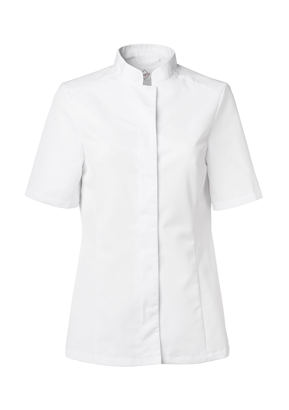 Women's Chef Shirt Slim-Fit Short Sleeves | Segers