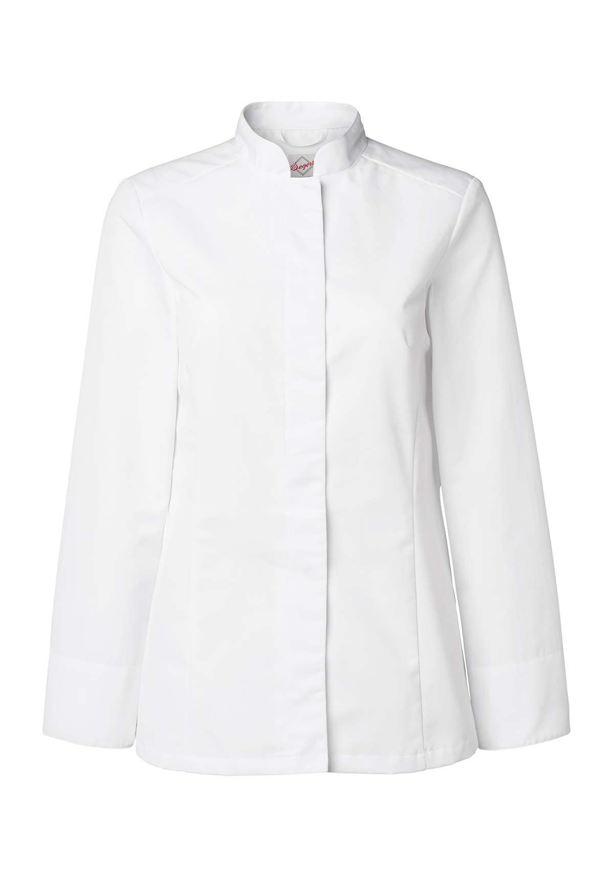 Women's Chef Shirt Slim-Fit Long Sleeves | Segers