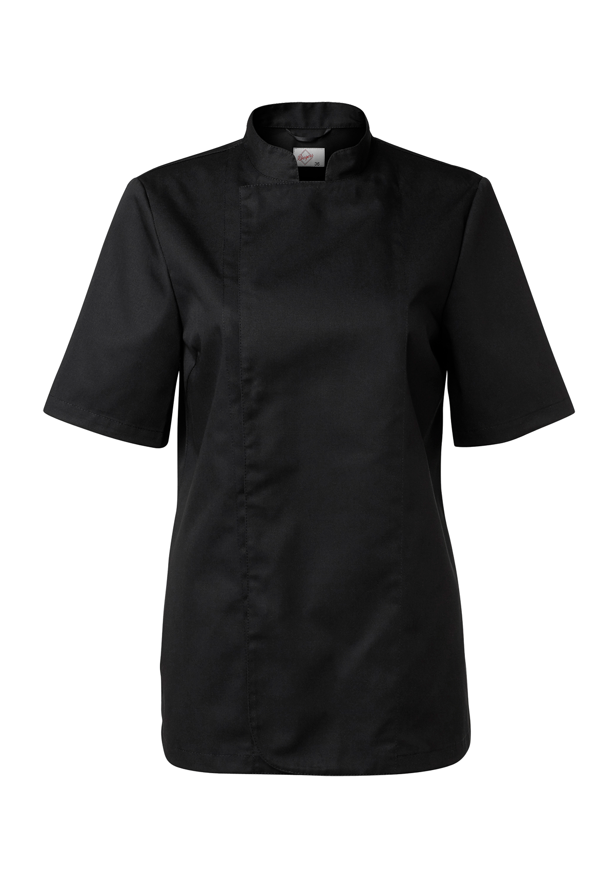 Women's Chef Jacket in Classic Cut Double-Breasted Short Sleeves | Segers