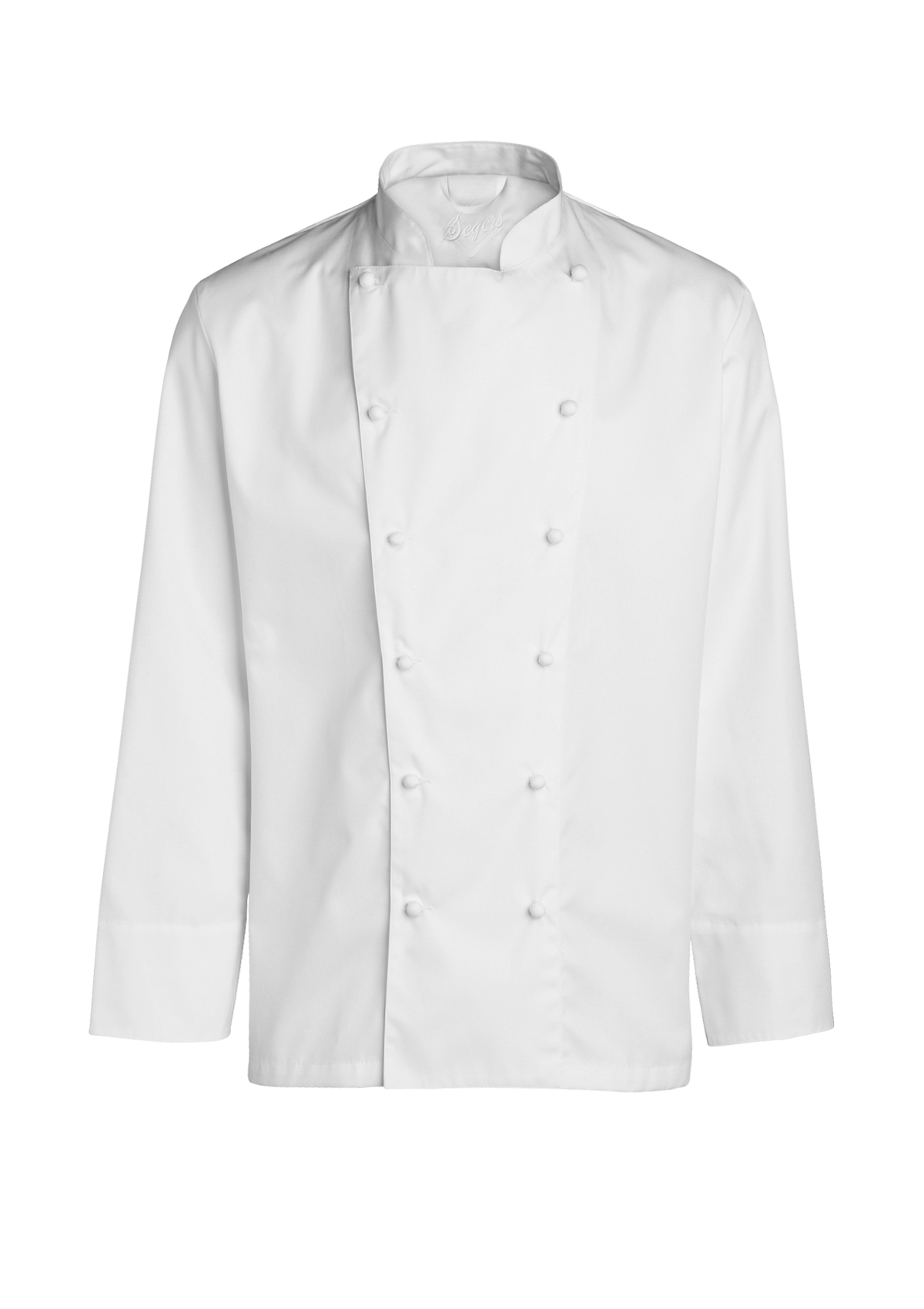 Men's Exclusive Chef Jacket in French-Cut Long Sleeves | Segers