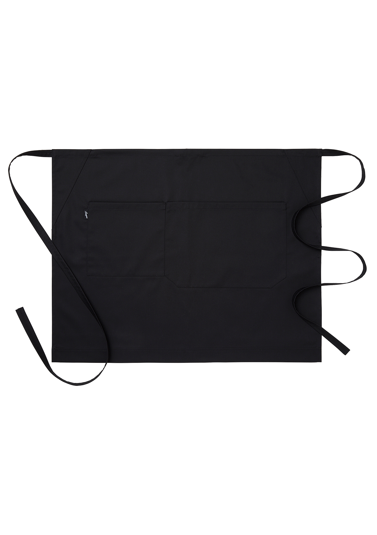 Waist Apron With Double Pouch Pocket Unisex | Segers