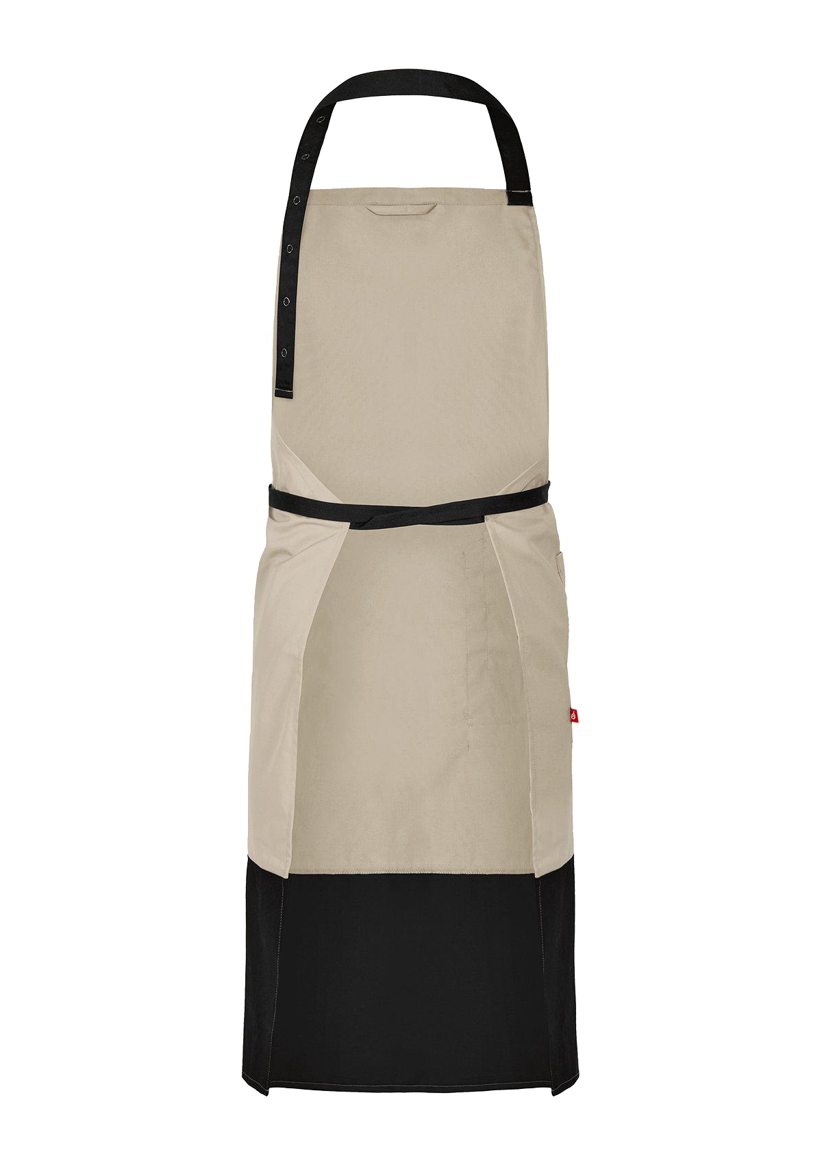 Bib Apron Block-Printed Unisex | Segers