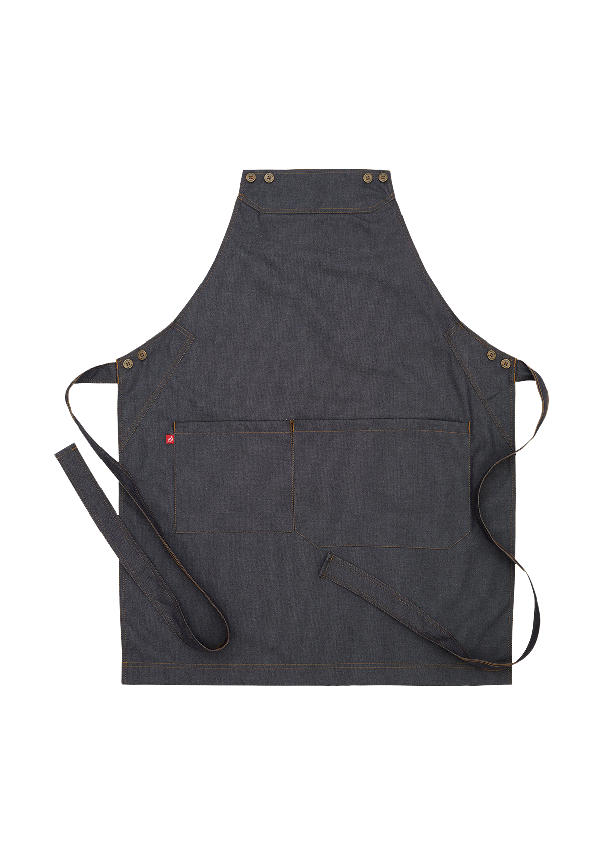 Bib Apron With Suspenders Unisex | Segers