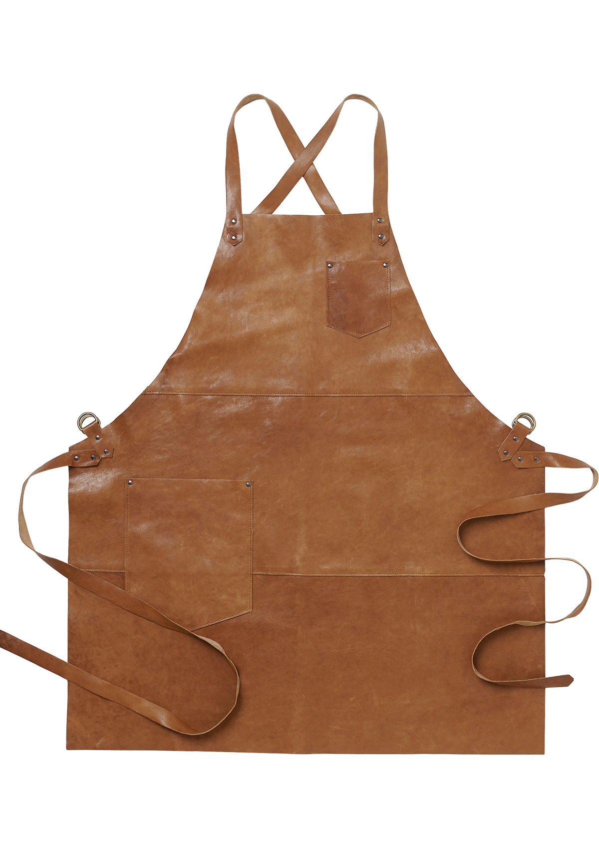 Exclusive Bib Apron in Real Leather | Segers