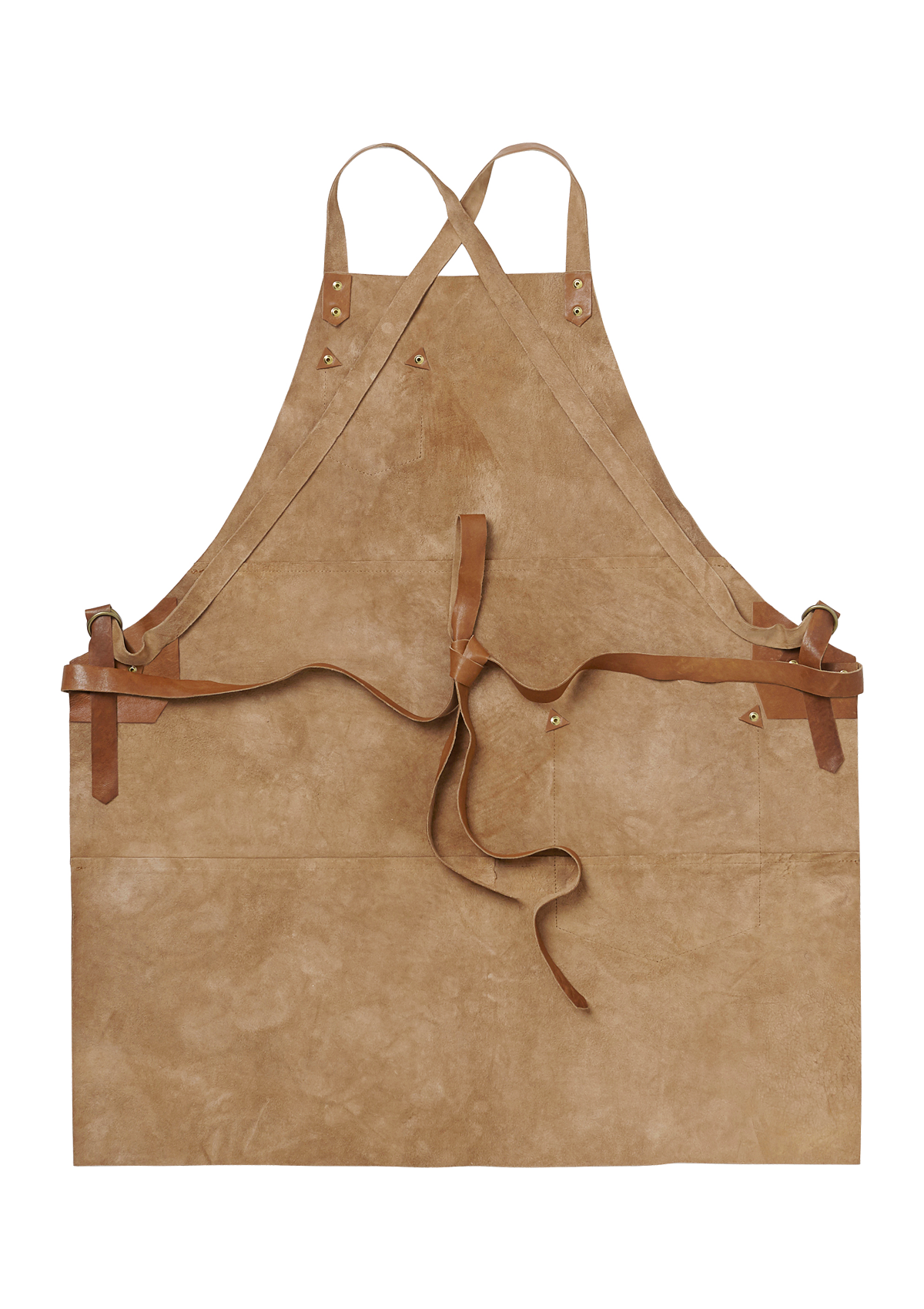 Exclusive Bib Apron in Real Leather | Segers