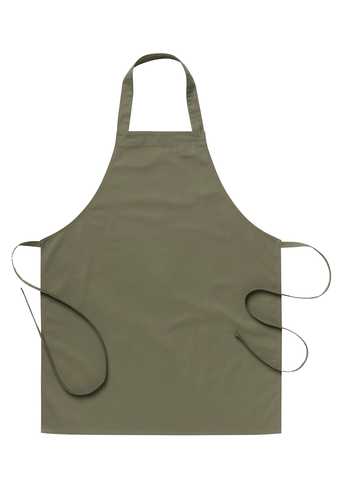 Bib Apron Without Pockets Unisex | Segers