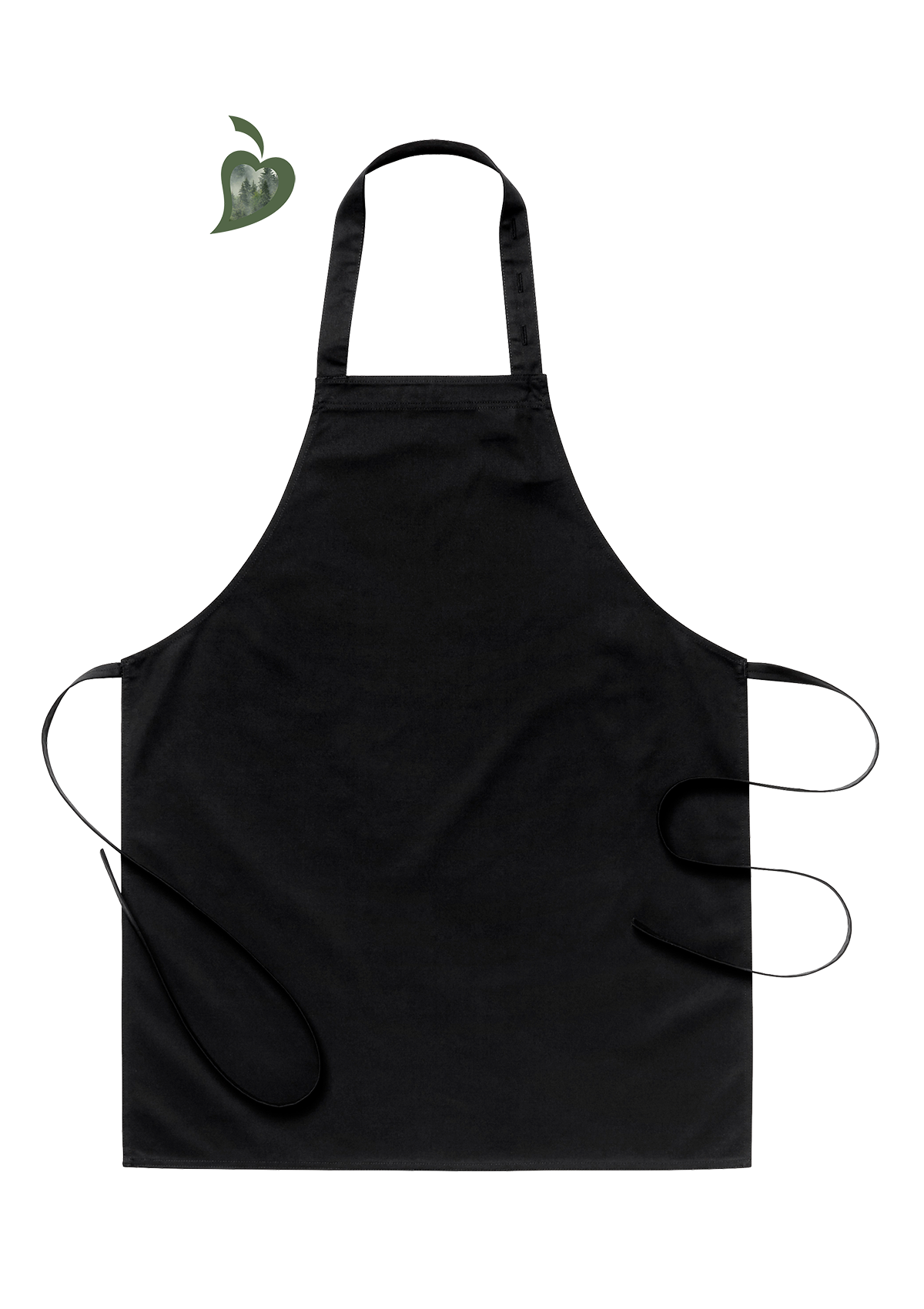 Bib Apron Without Pockets Unisex | Segers