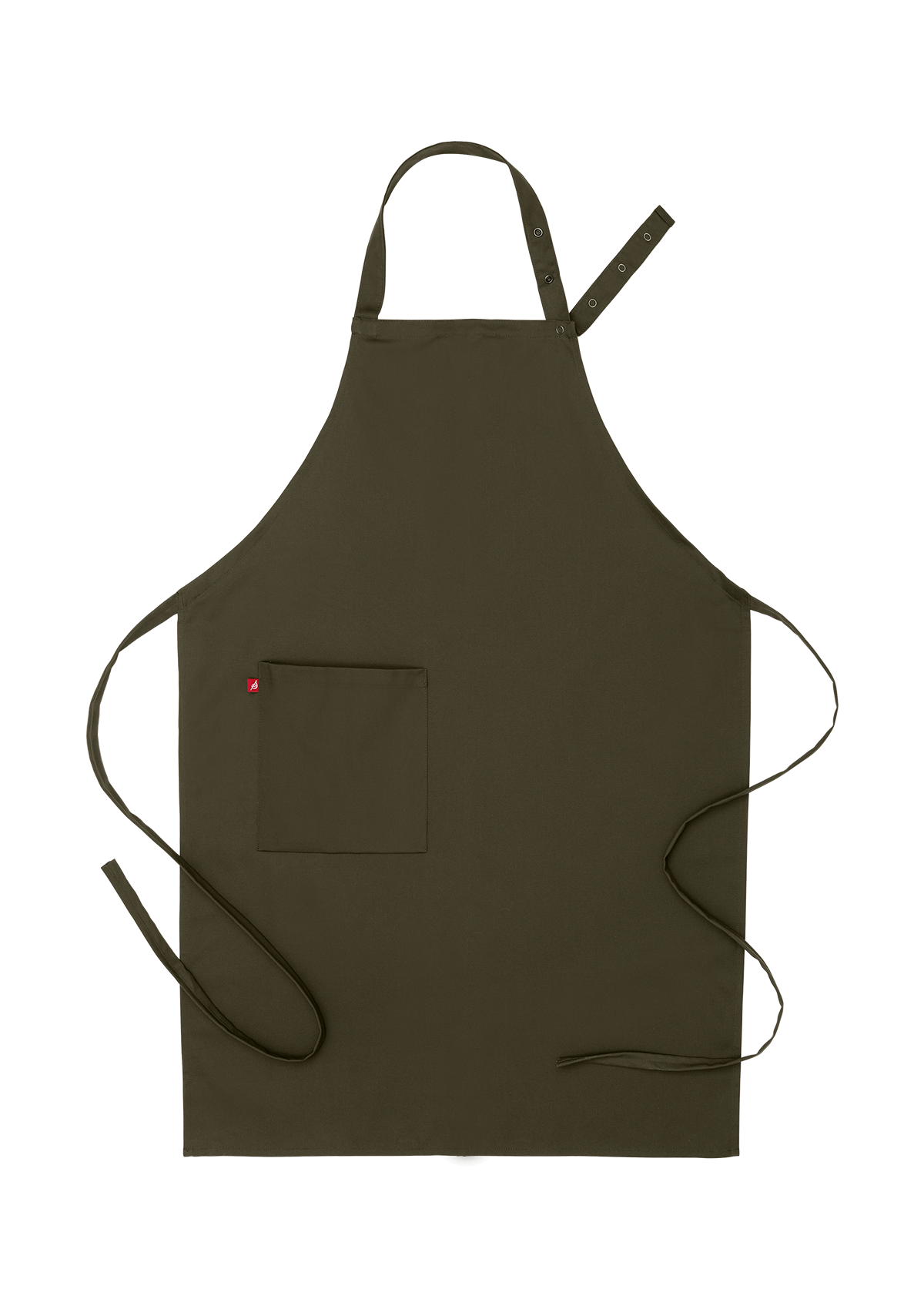 Bib Apron With Right Pocket Unisex | Segers
