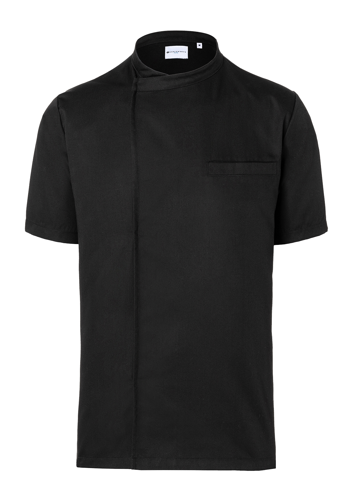 Men's Chef Shirt Short Sleeves Throw-Over | Karlowsky