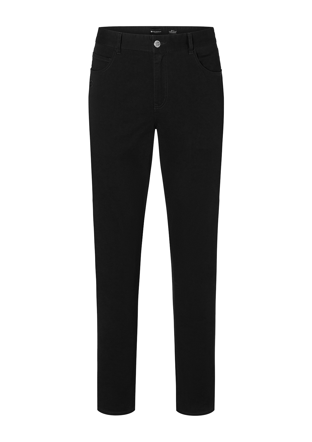 Men's 5-Pocket Chef Pants In Black or White | Karlowsky