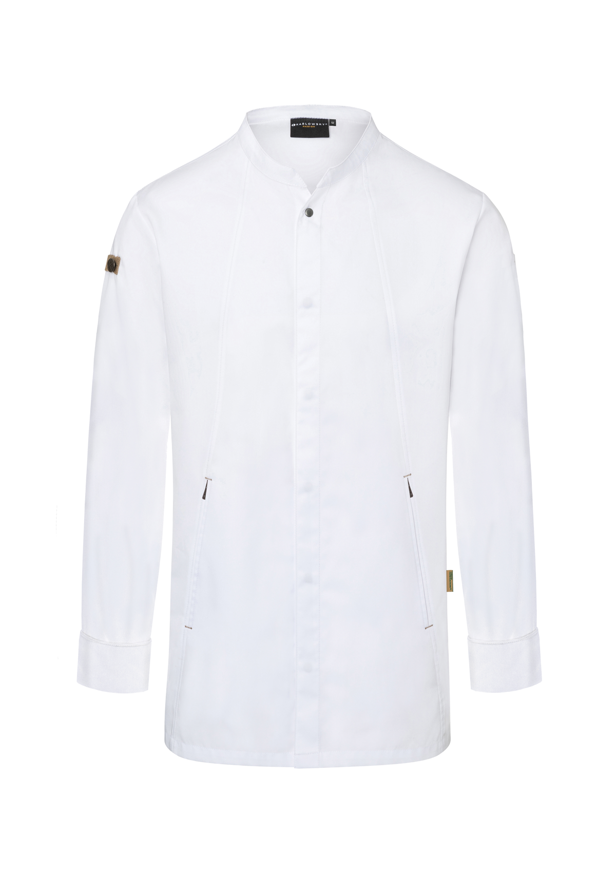 Men's Innovative Chef Shirt Green-Generation Long Sleeves | Karlowsky