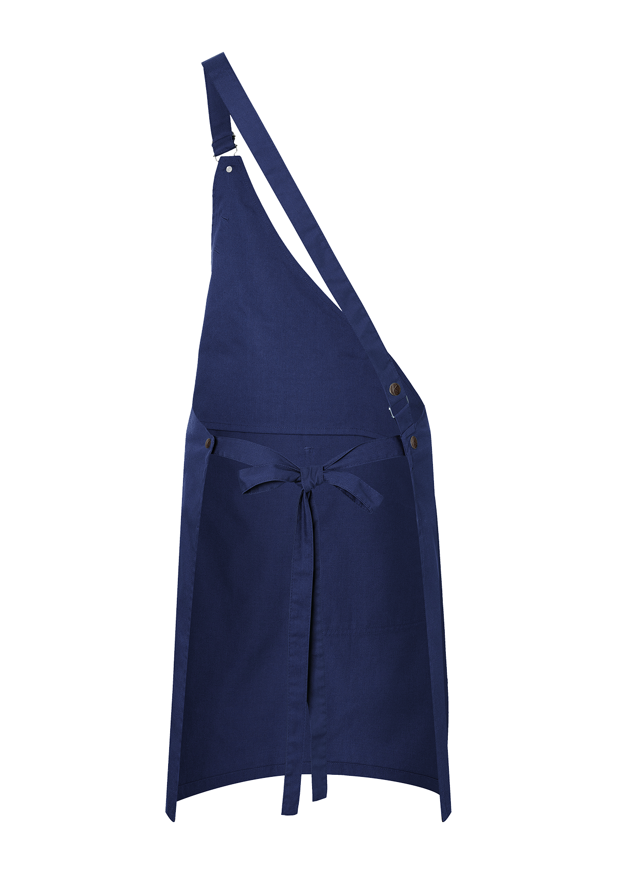 Asymmetrical Bib Apron with Pocket Unisex | Karlowsky