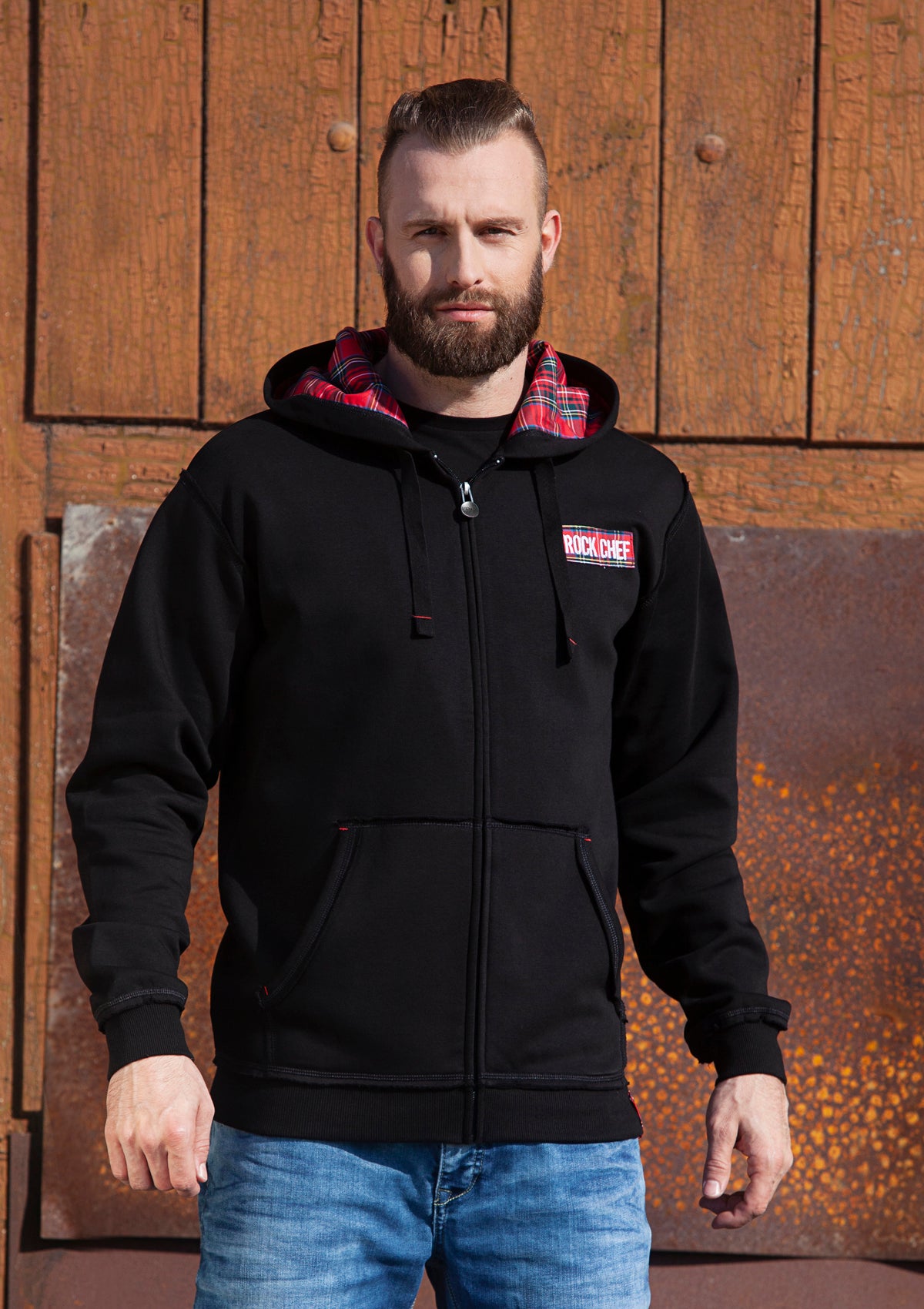 Hooded Sweat Jacket Unisex ROCK CHEF | Rock Chef