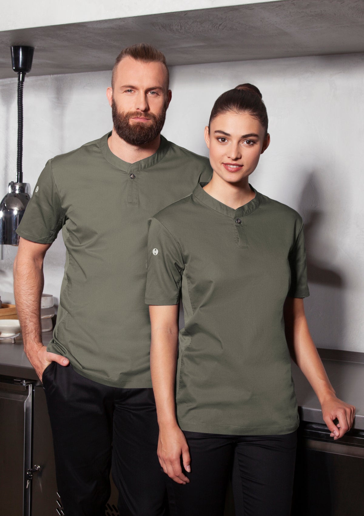 Women's Chef Shirt Performance Slim-Fit Short Sleeves | Karlowsky