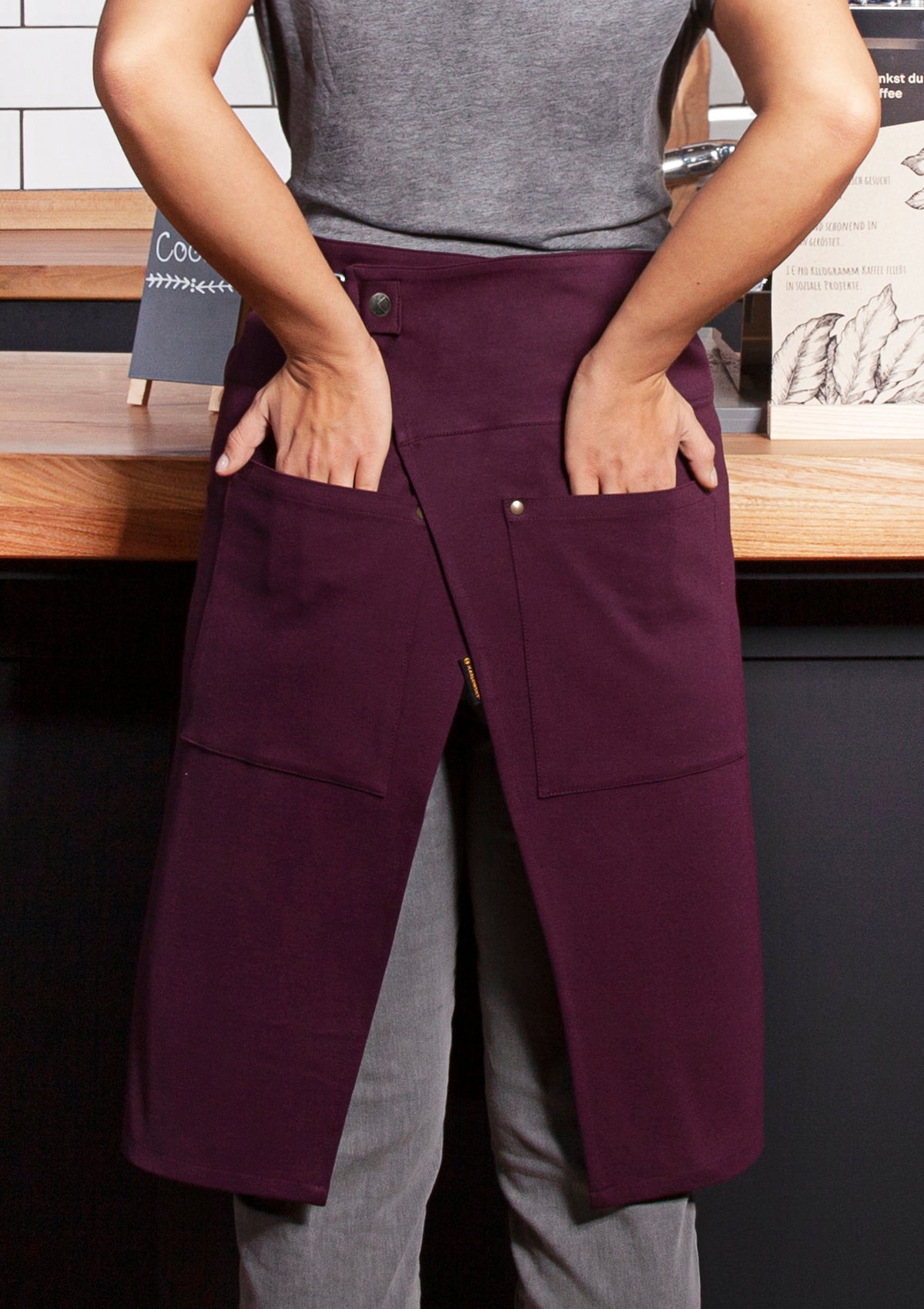 Waist Apron Green-Generation Unisex | Karlowsky