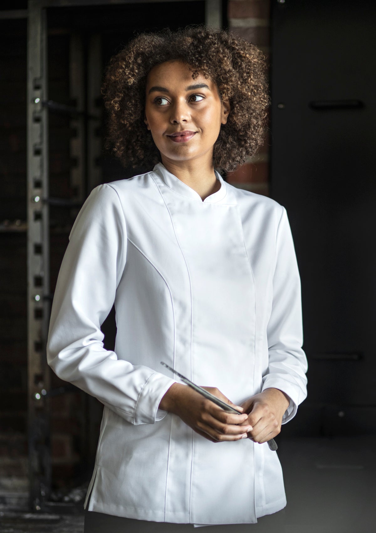Women's Chef Jacket In Stretch For Improved Mobility | Segers